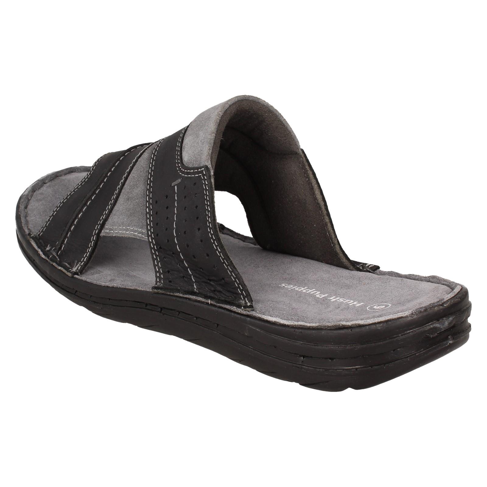 Mens Hush Puppies Casual Mule Sandals 'Archer' - Picture 16 of 19