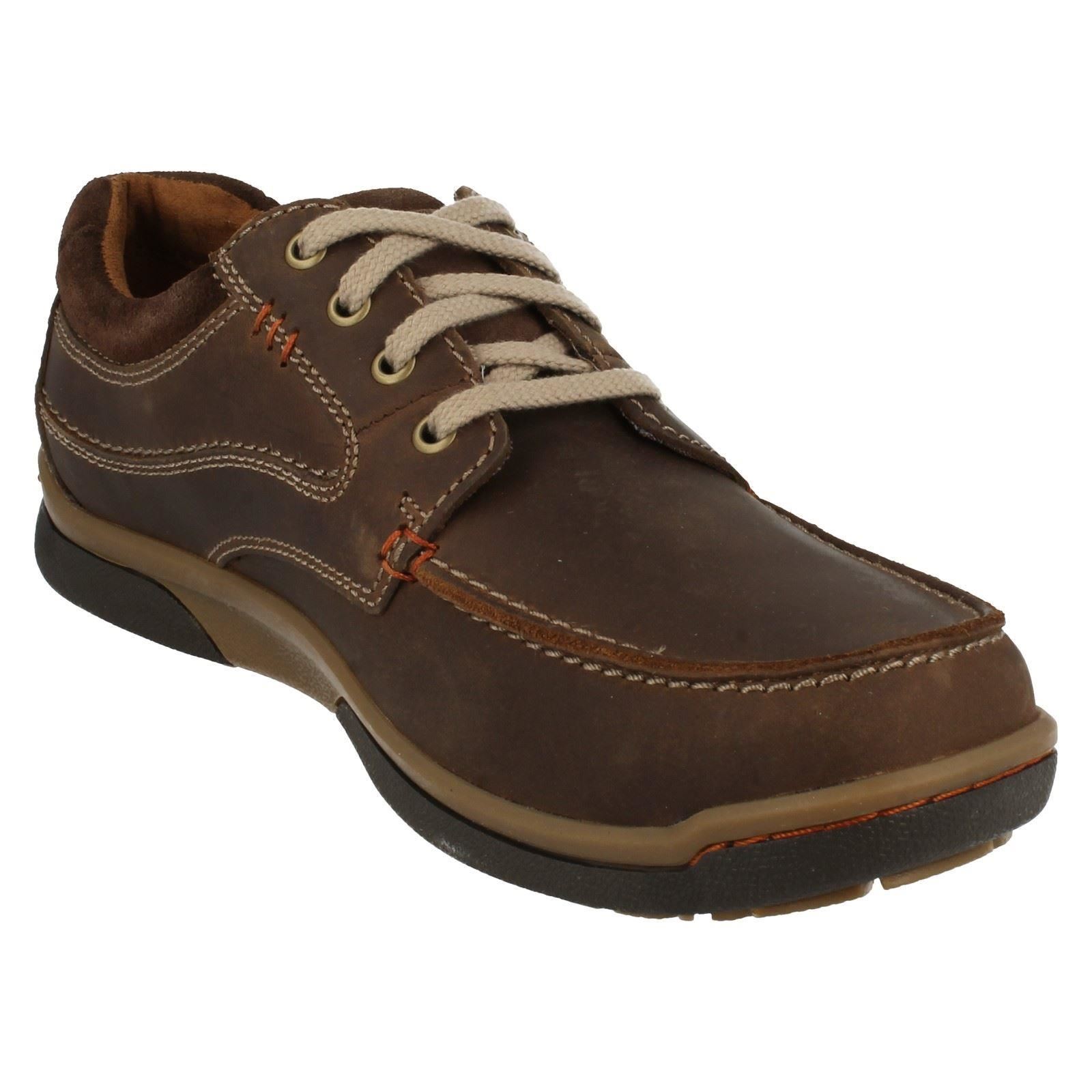 Da Uomo Clarks Lacci Scarpe Casual-Randle Walk