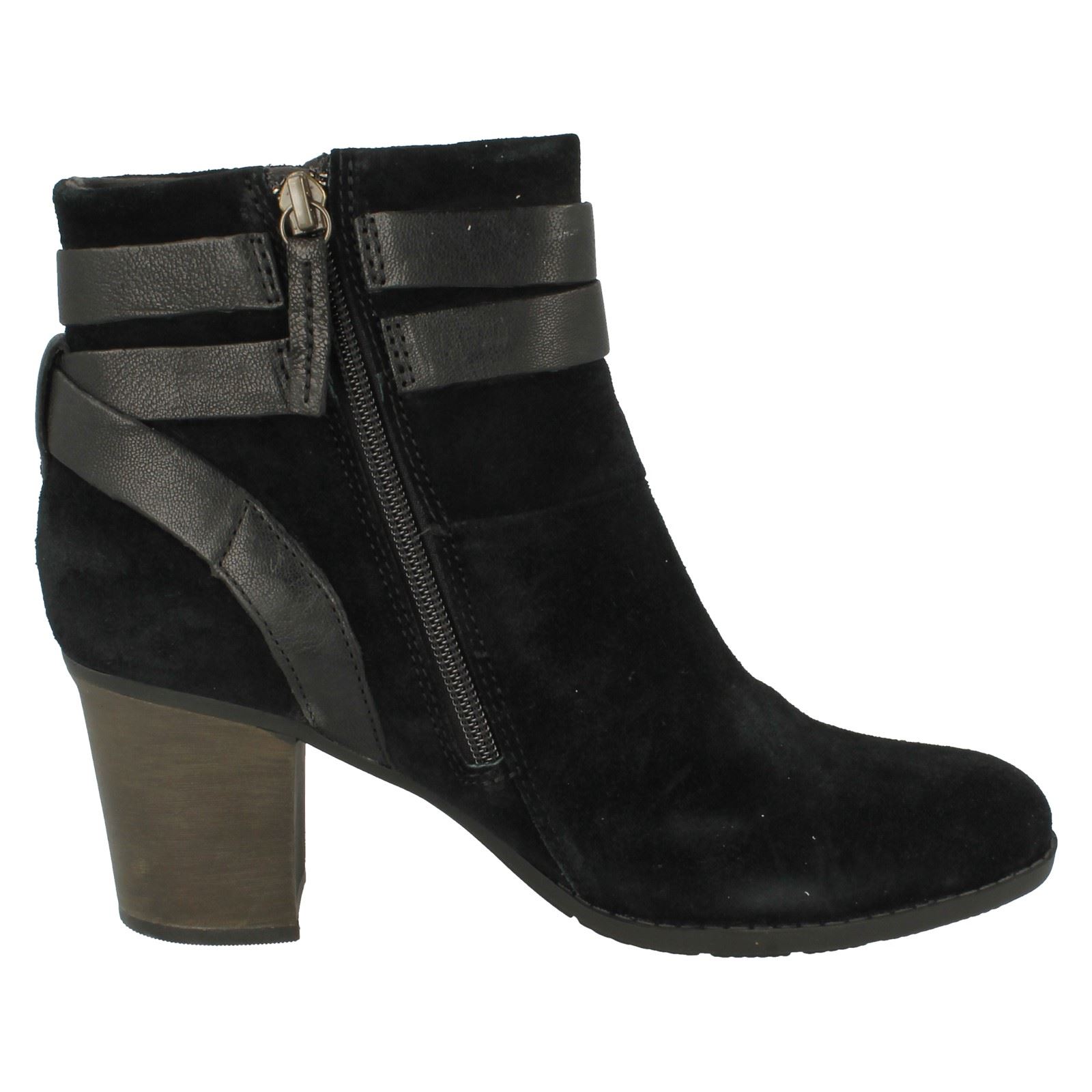 Clarks Donna Stivali con Tacco e Smart ENFIELD River River River 00a020 Clarks Donna Stivali con Tacco e Smart ENFIELD River River River 00a020