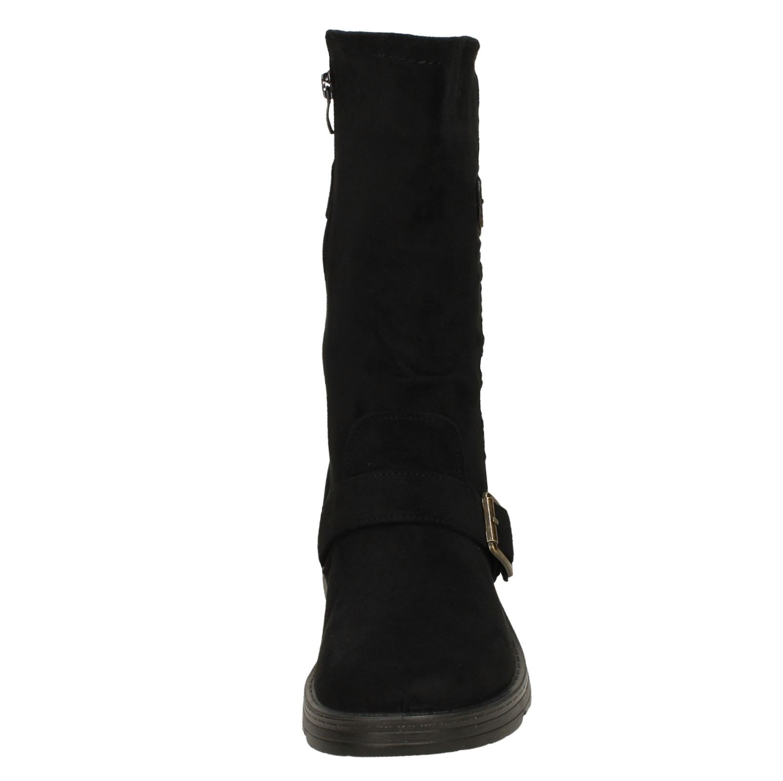 Bottes Mi-Mollet Femmes Spot On F4R452 - Picture 17 of 28