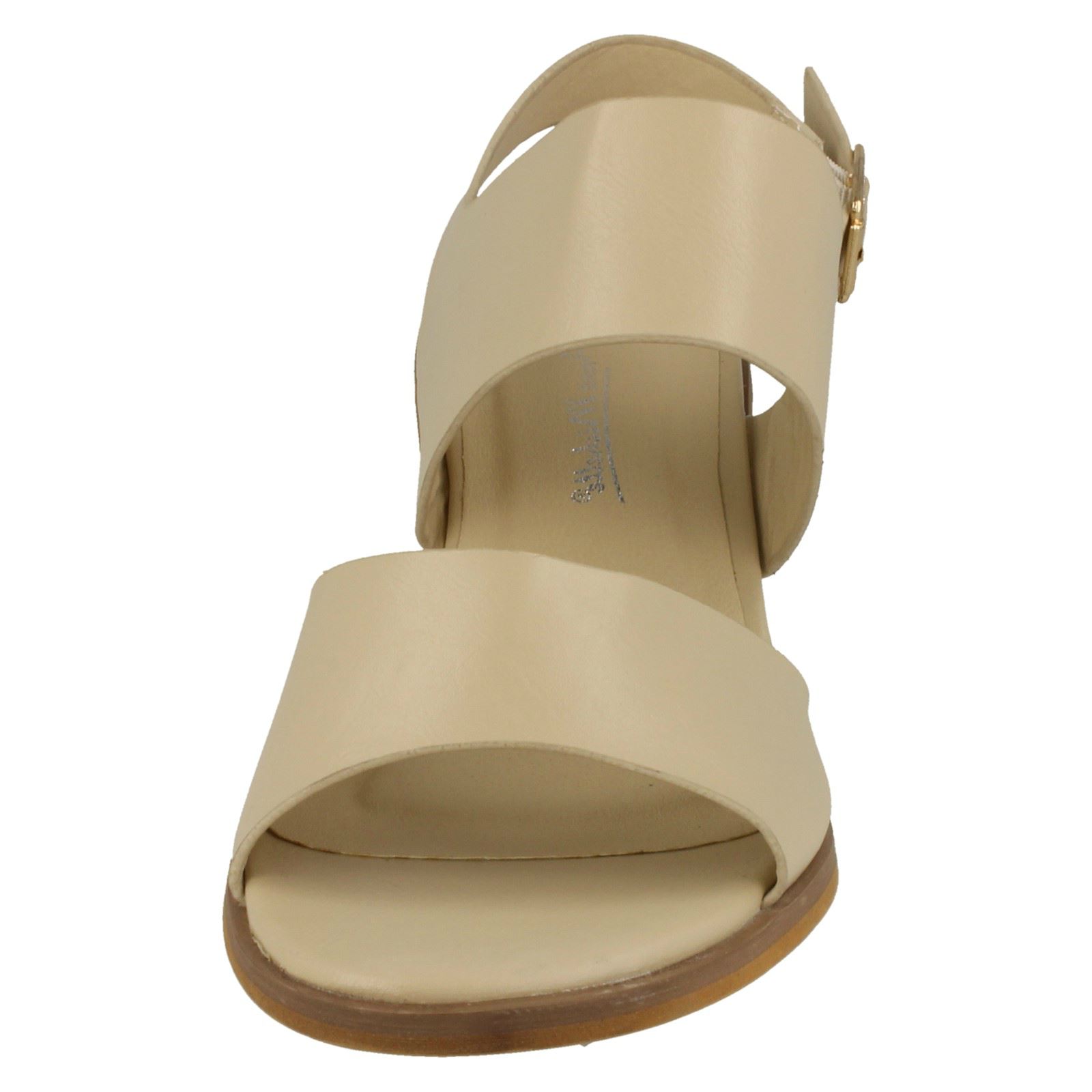 Ladies Anne Michelle Ankle Strap Casual Sandals With A Buckle Fastened Strap - Picture 28 of 28