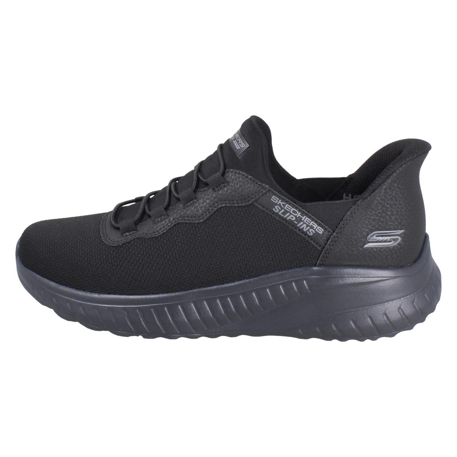 Hommes Skechers Vegan Slip-Ins Mains Gratuit Baskets à Enfiler Daily Hype 118300 - Picture 3 of 10