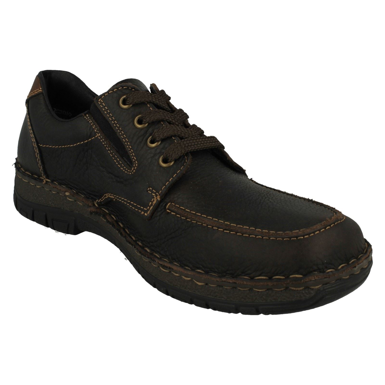 Mens Rieker Casual Lace Up Shoes '05100' - Picture 7 of 10