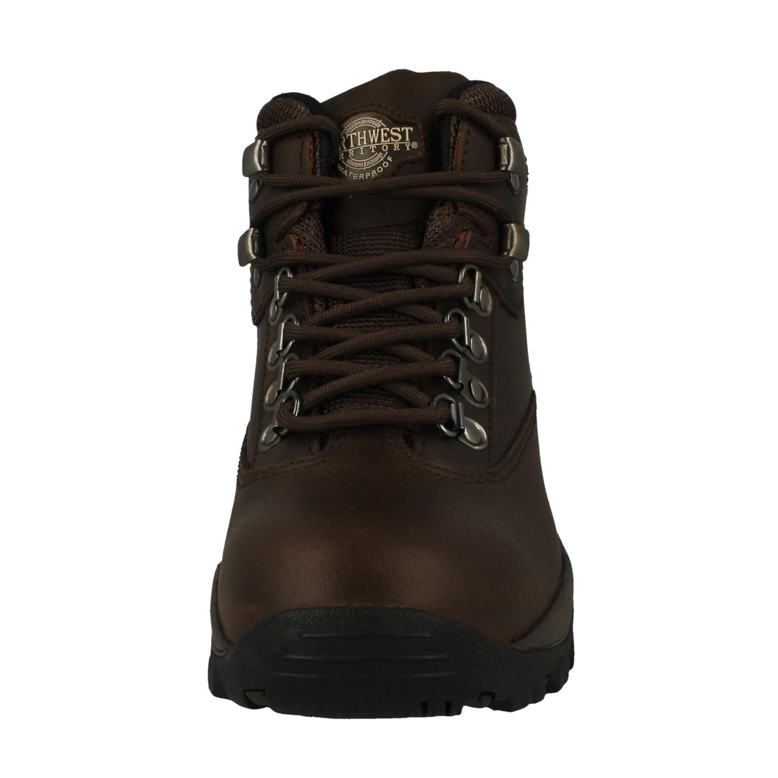 Ladies Northwest Territory Leather Hiking Walking Waterproof Ankle Boots 'Peak' - Picture 18 of 19
