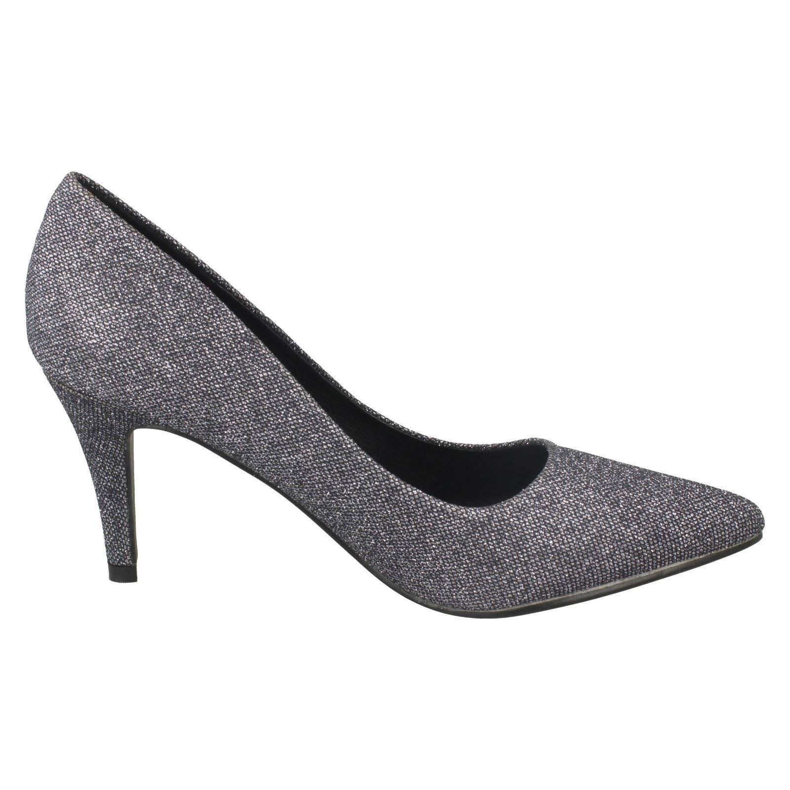 Ladies Anne Michelle Mid Heel Court 'Shoes' - Picture 16 of 28