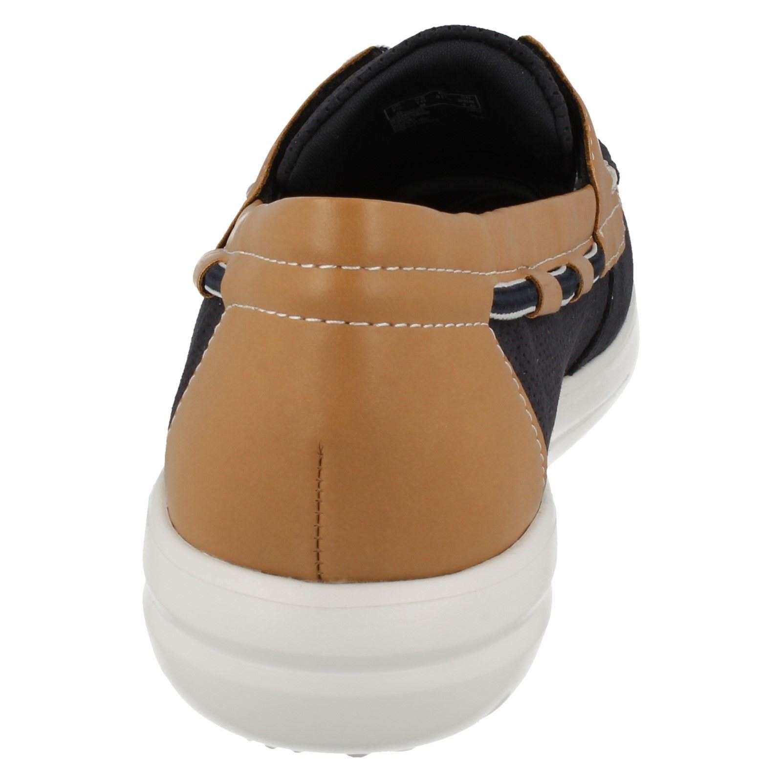 Ladies Cloud Steppers By Clarks Lace Up Deck Shoes Jocolin