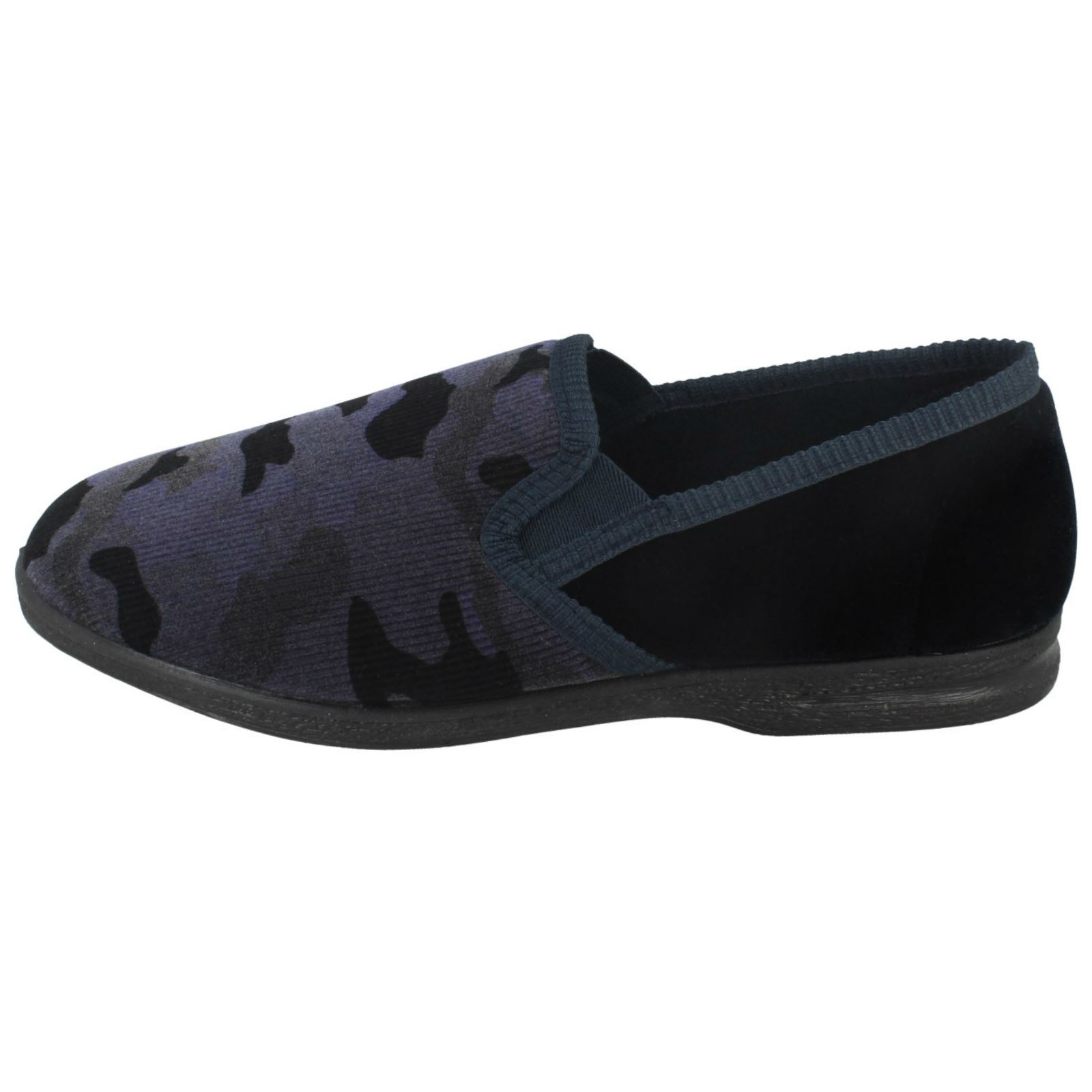 Mens Spot On Camouflage Full 'Slippers' - Picture 18 of 19