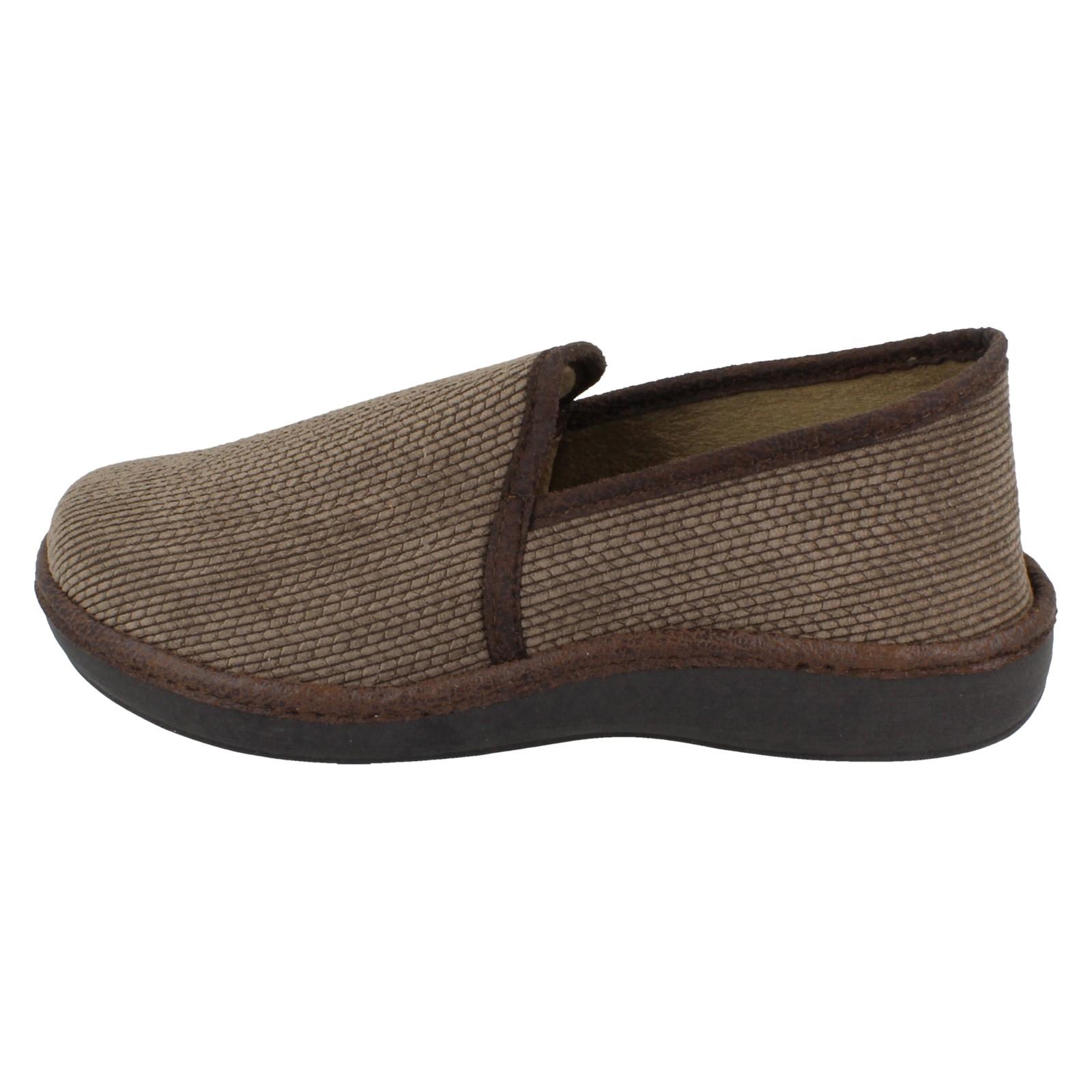 Mens Padders Wide Fit Casual Loungewear Slip On Classic Full Slippers Percy - Picture 3 of 10