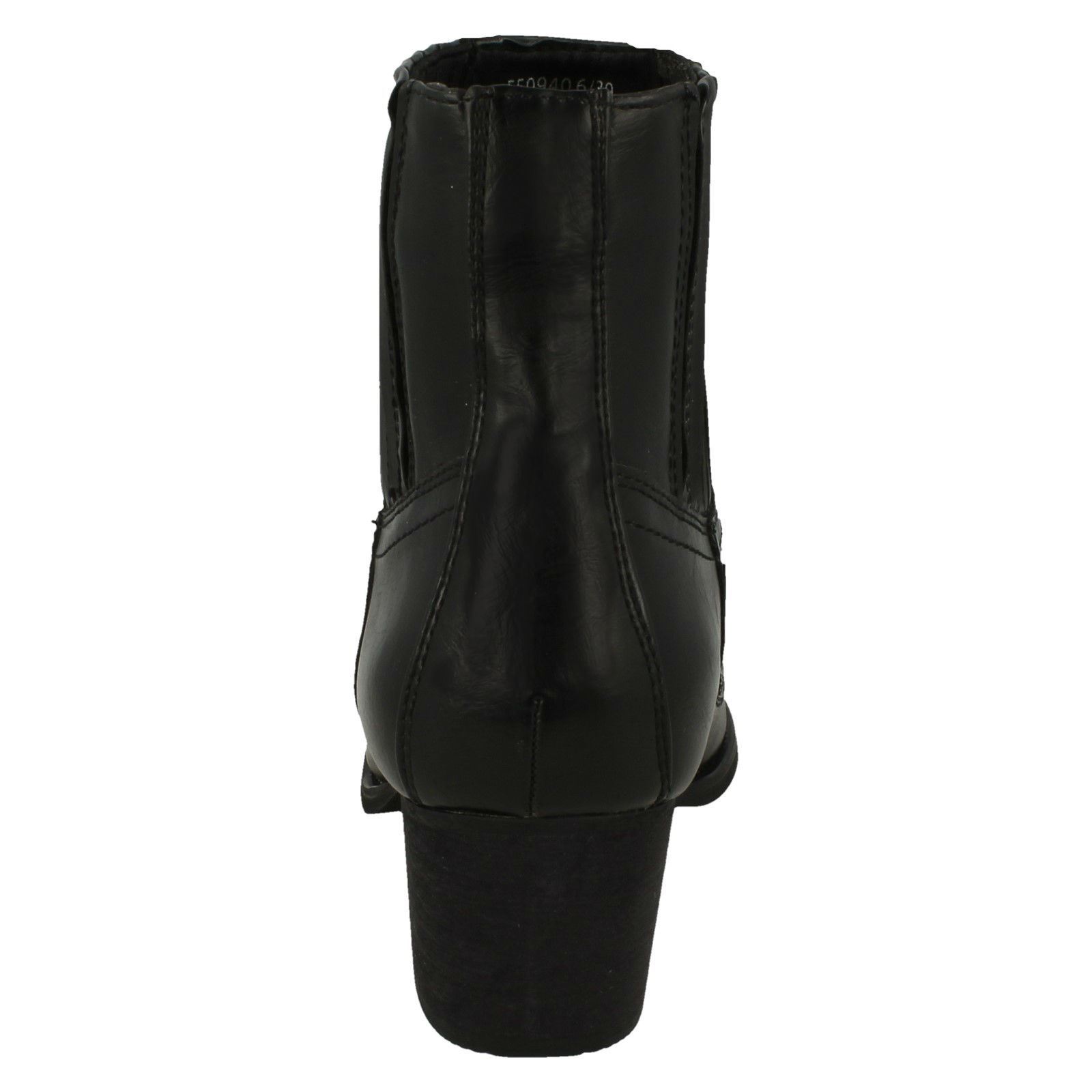 Botas al tobillo sin cordones para damas - Imagen 8 de 19