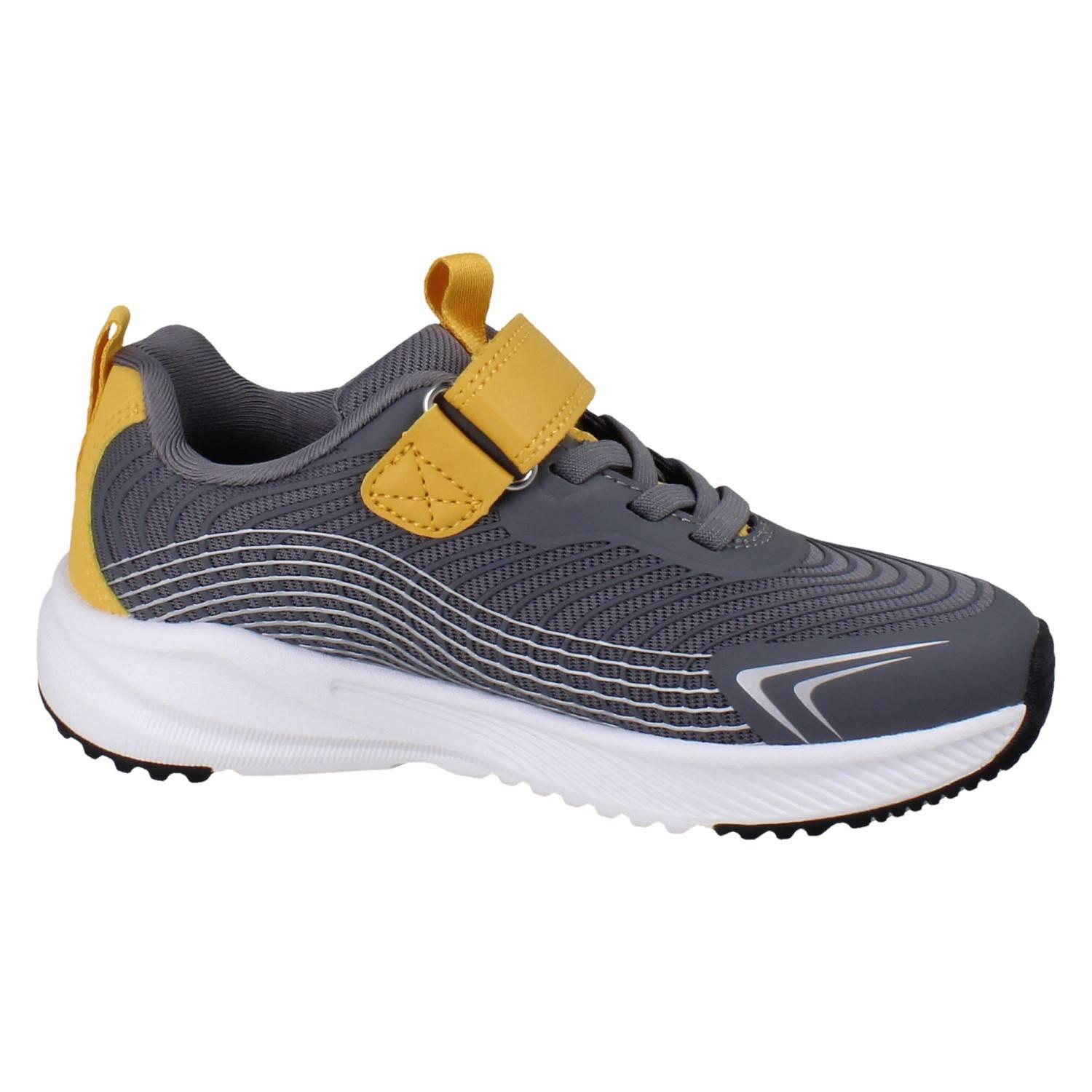 Kids Clarks Padded Textile Breathable Lightweight Sports Trainers *Deyes Dash* - Picture 16 of 64