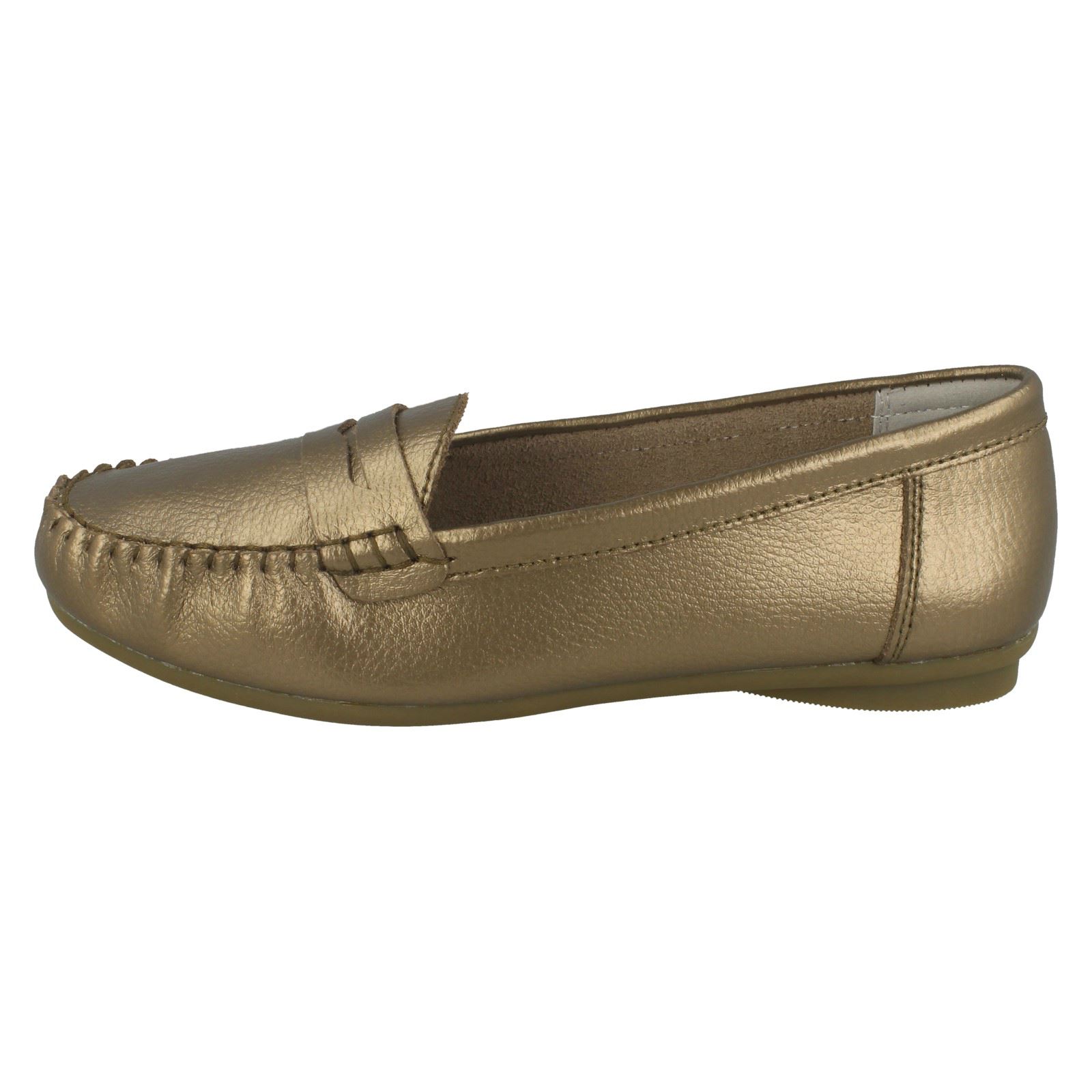 Ladies Down To Earth Leather Shoes F8R0445 - Picture 12 of 64