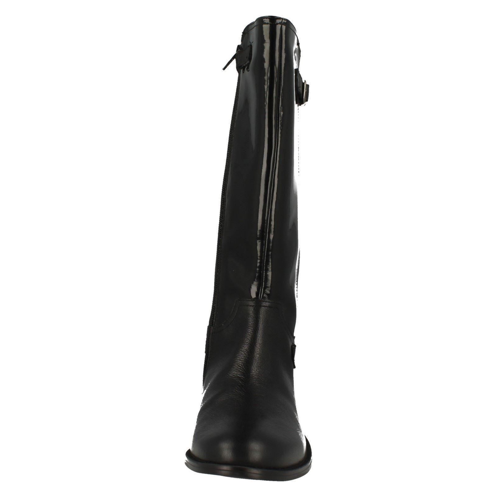 Girls Startrite Flat Knee High Boot with Buckle Details 'Cavaletti' - Picture 13 of 28