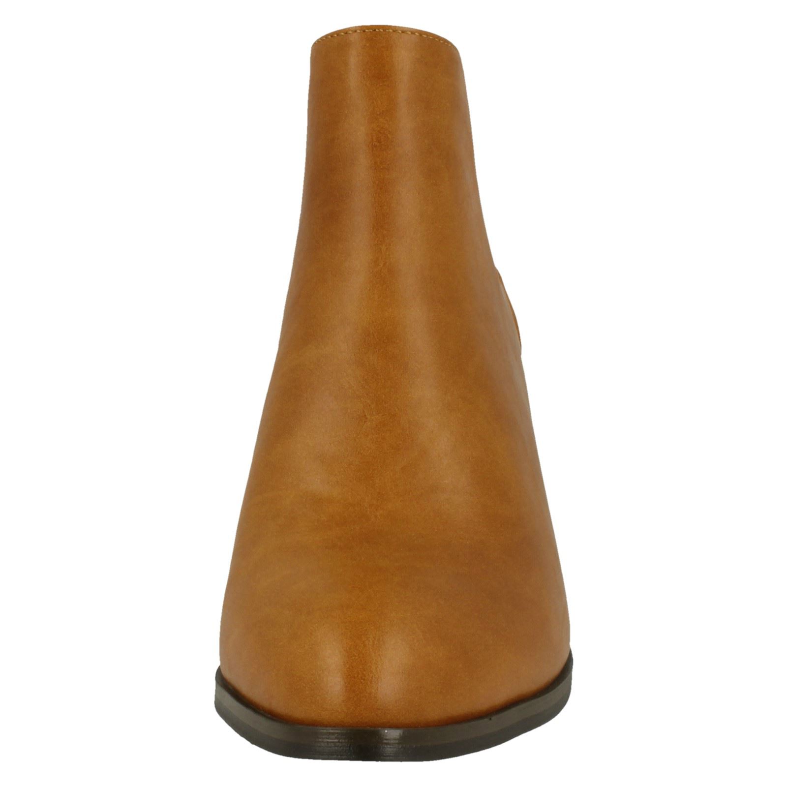 Ladies Spot On F5R0230 Heeled Ankle Boot - Picture 24 of 28