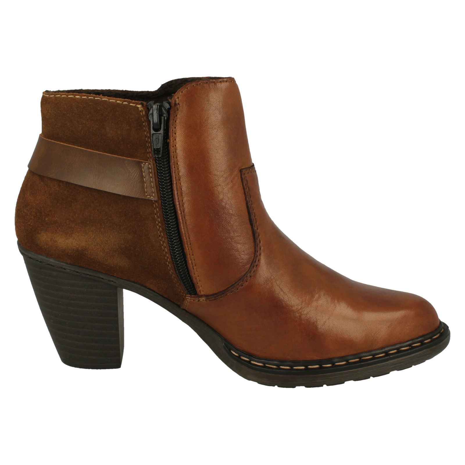 Ladies Rieker Smart Ankle Boots 55292 | eBay