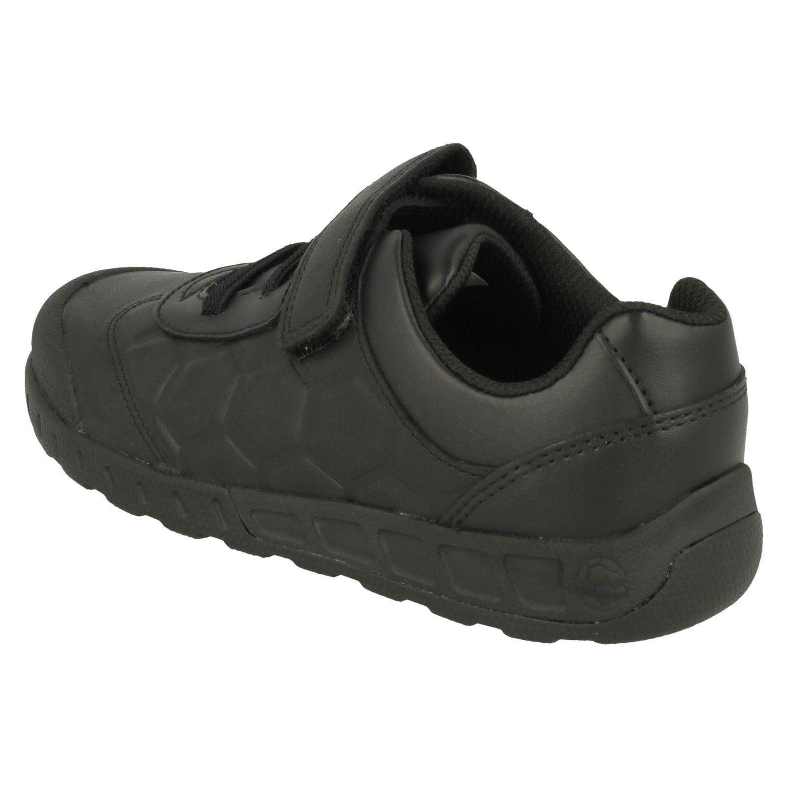Zapatos Hook Negro leader Fastening Pass niños para Clarks escolares Loop rq6RrZ
