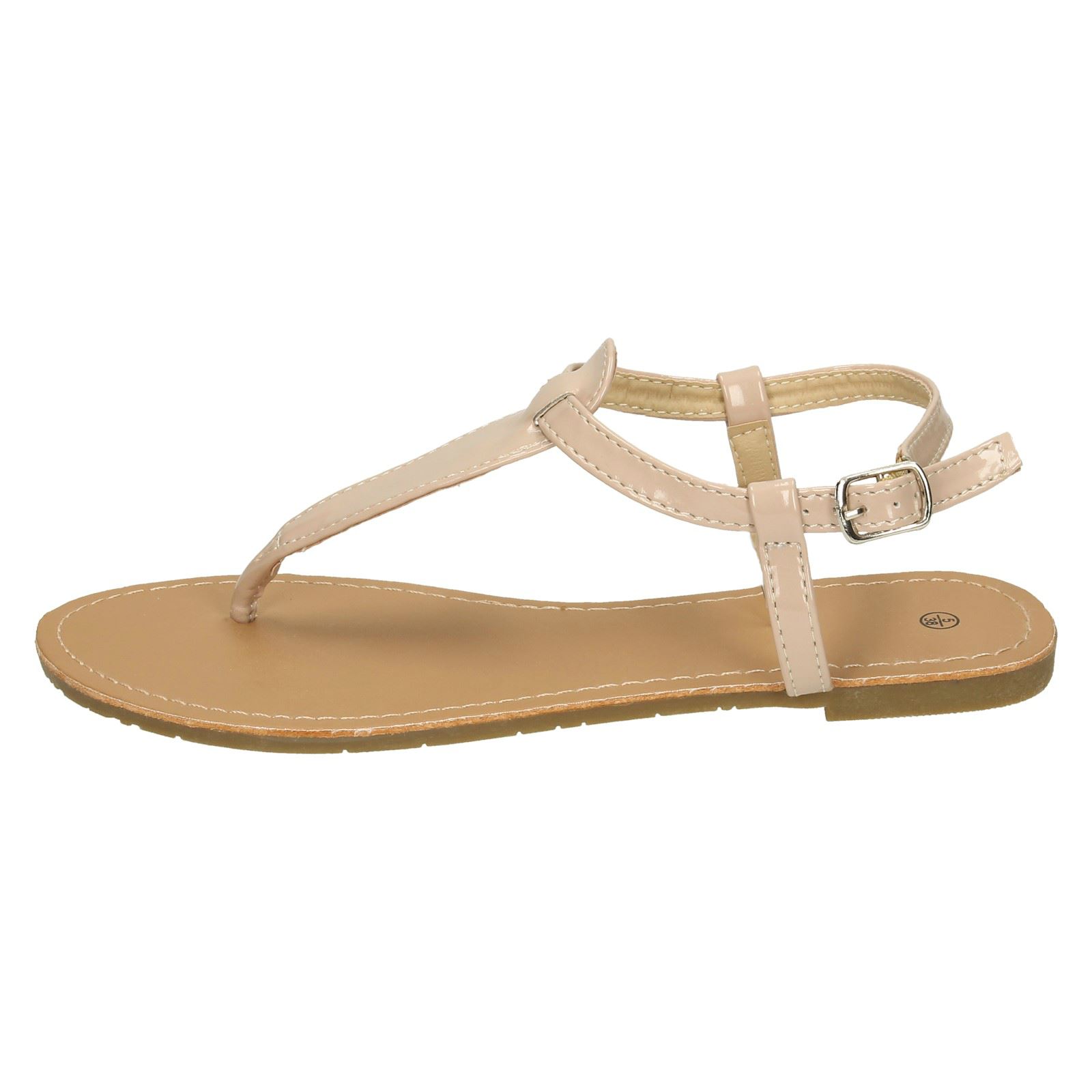 Ladies Spot On Sandals