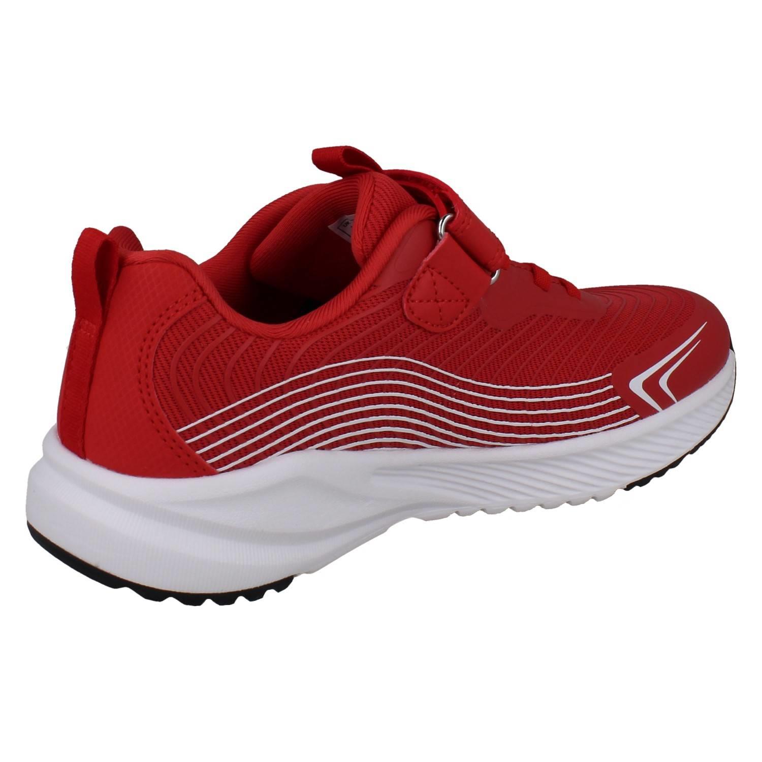 Kids Clarks Padded Textile Breathable Lightweight Sports Trainers *Deyes Dash* - Picture 60 of 64