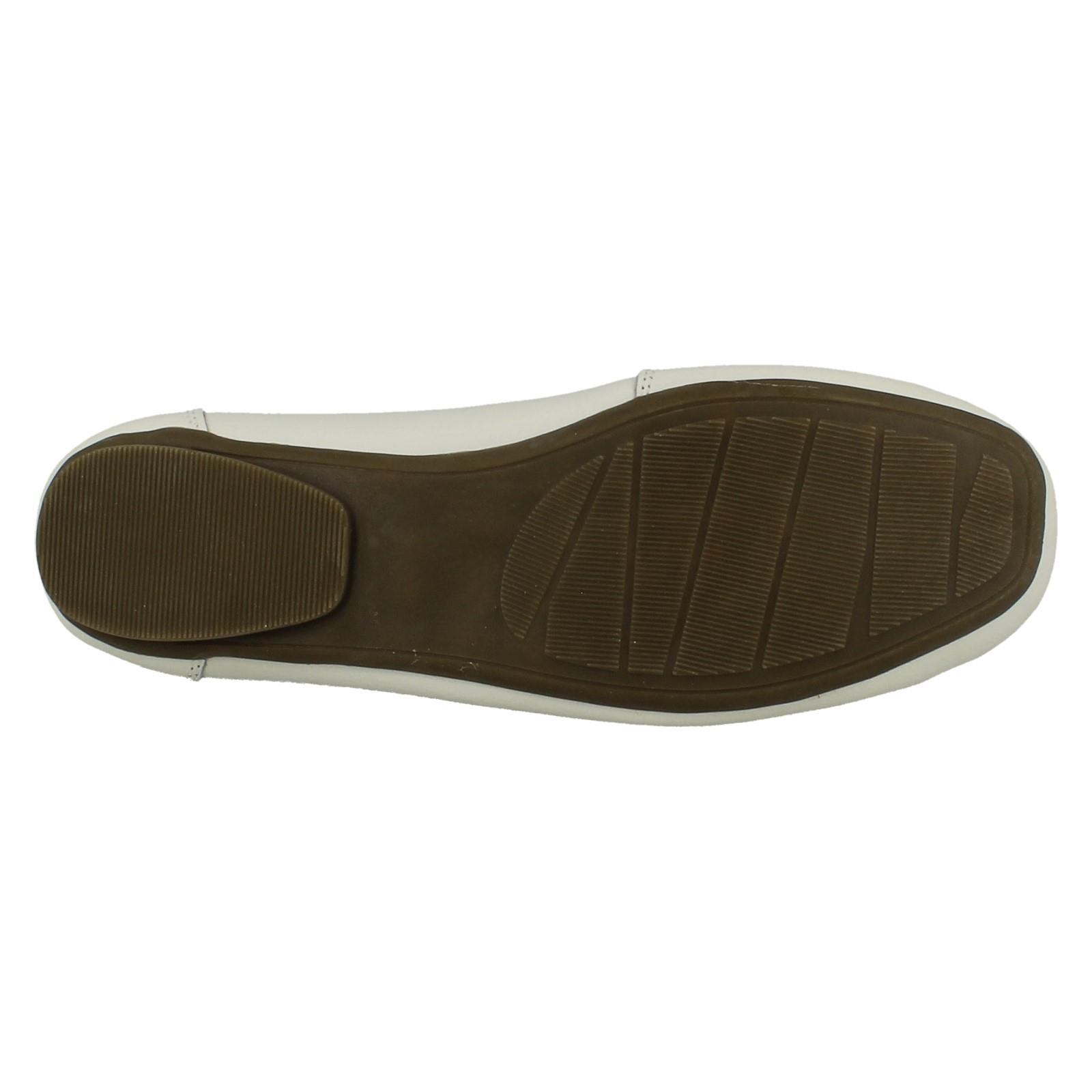 Ladies Down To Earth Leather Shoes F8R0445 - Picture 64 of 64