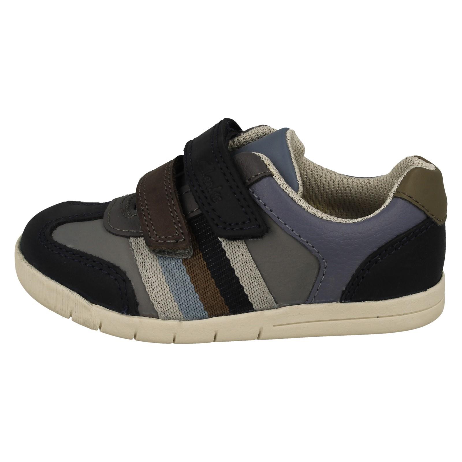Jungen Clarks Streifendetail Klettverschluss Schuhe "Den Stripe" - Bild 4 von 28