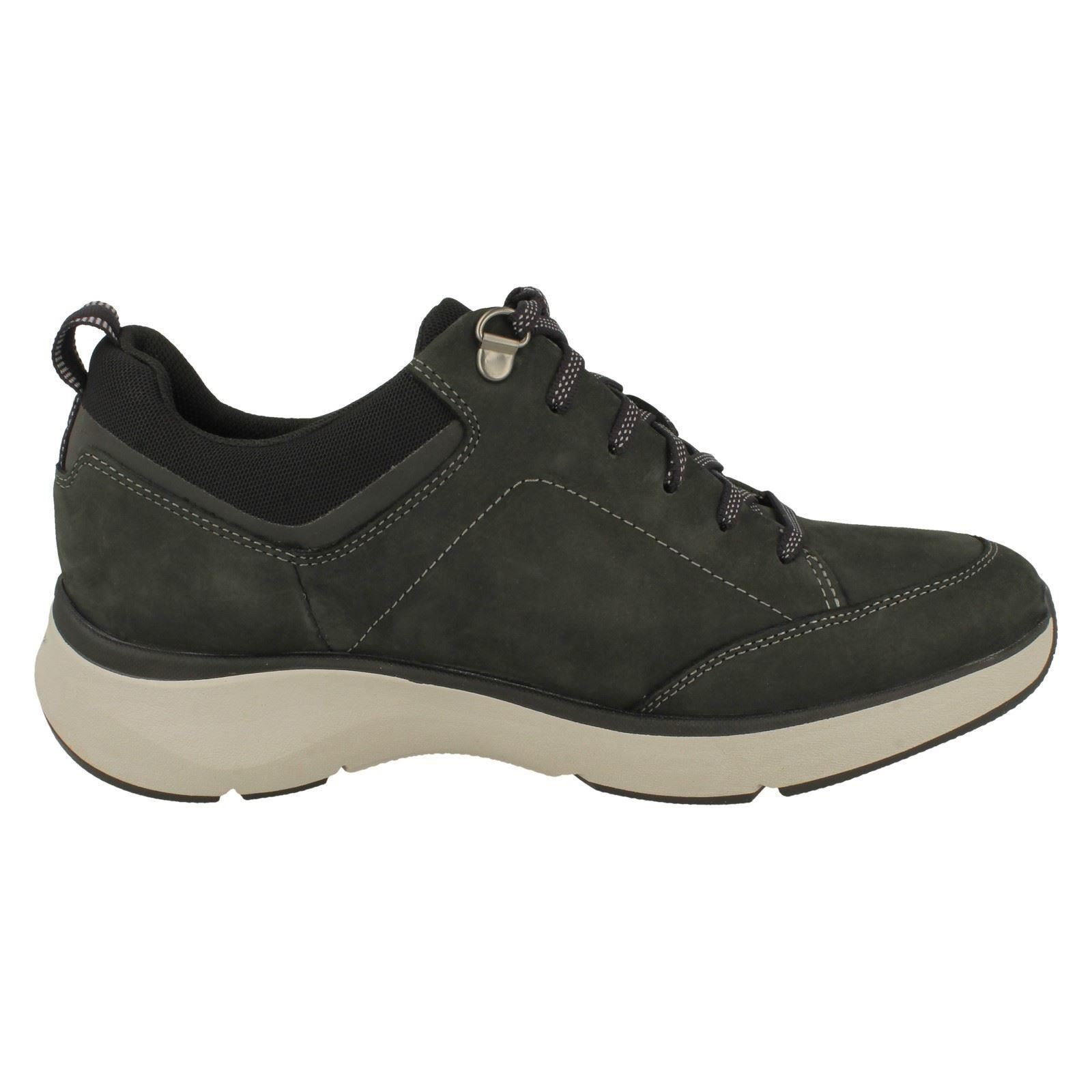 Ladies Clarks Casual C-Shell Waterproof Lace Up Shoes Wave 2.0 Lace - Picture 8 of 28