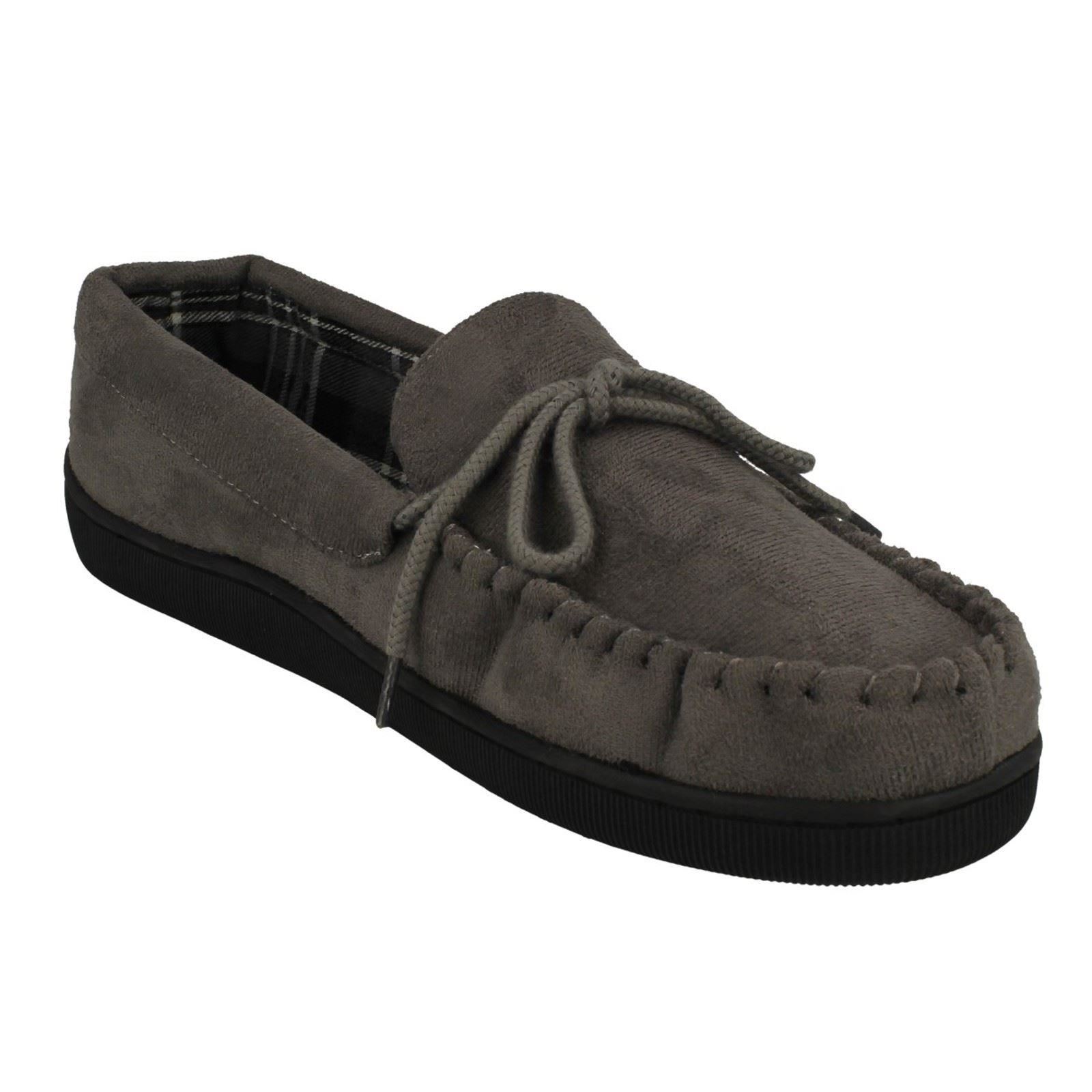 Mens Rosebank Casual Moccasin Slippers Ken-Mocc - Picture 8 of 19