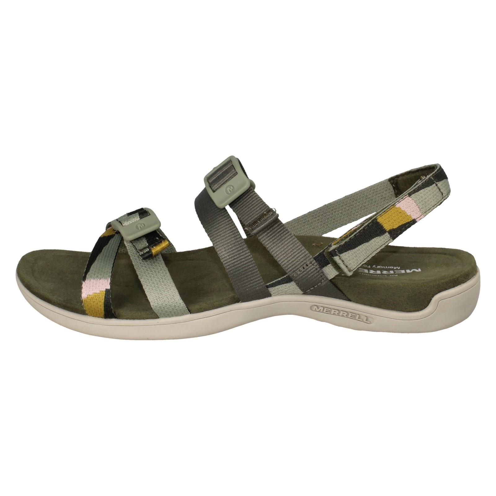 Ladies Merrell Casual Strappy Sandals *District 3 Backstrap Web* - Picture 16 of 19