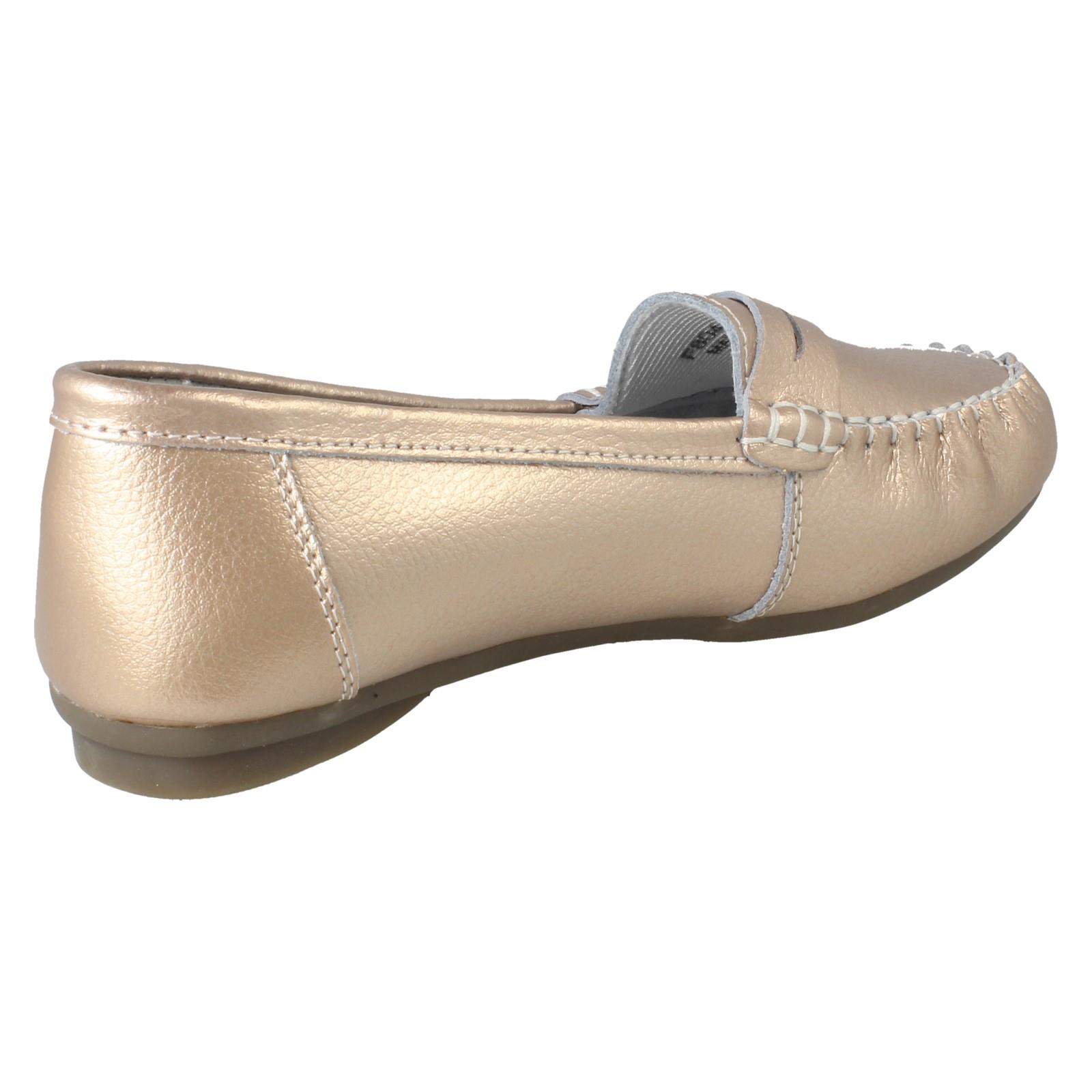 Ladies Down To Earth Leather Shoes F8R0445 - Picture 42 of 64