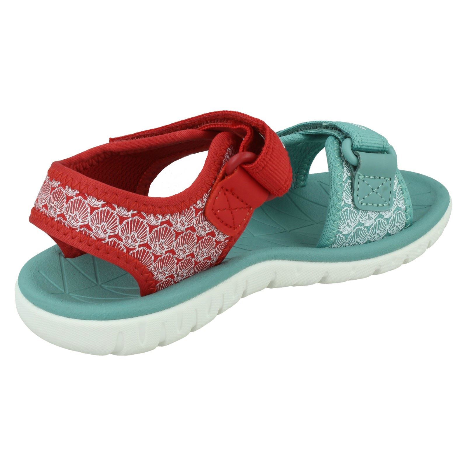 Sandalias informales de verano Clarks para niñas *surf mar* - Imagen 17 de 19