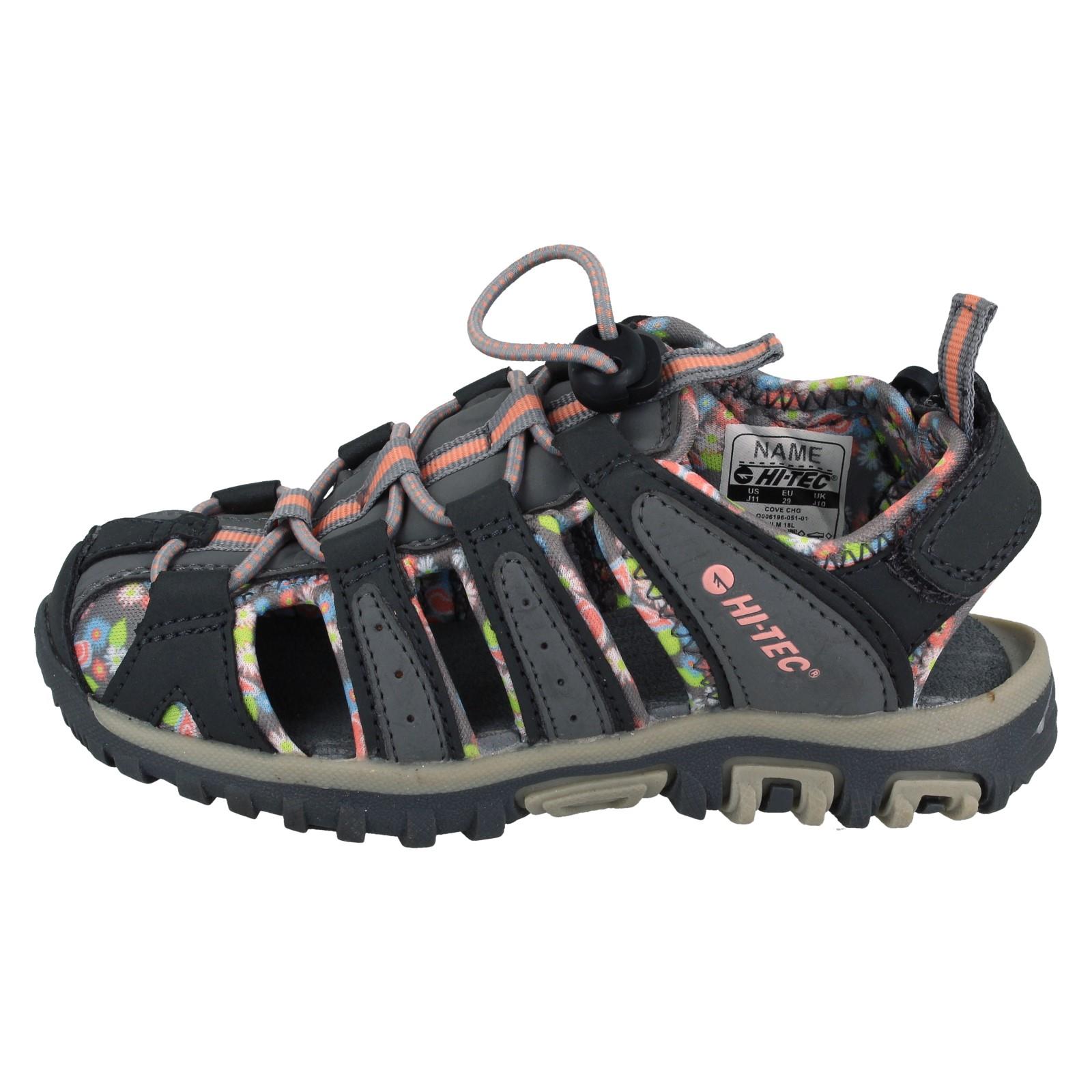 Kinder Hi-Tec Freizeit Geschlossene SPORTS Sandalen Mit Gummizug Spitze' Cove ' - Imagen 4 de 38