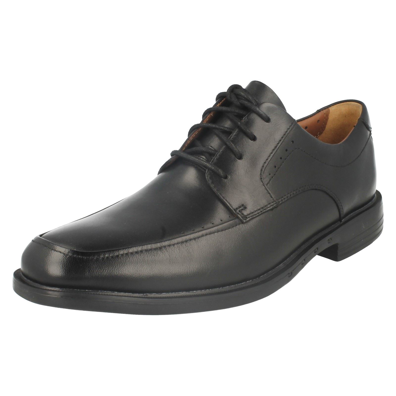Mens Clarks Unstructured Formal Lace Up Shoes 'Unbizley View' Mens Clarks Unstructured Formal Lace Up Shoes 'Unbizley View'