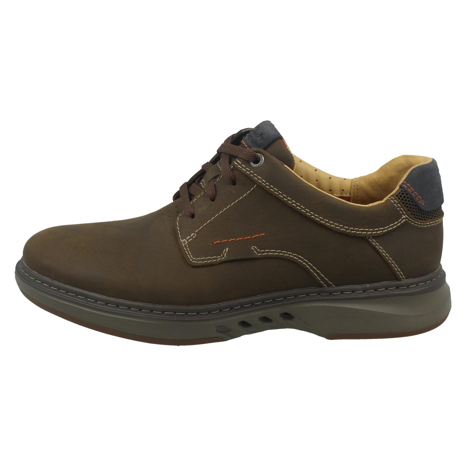 Zapatos para hombre Clarks formales con cordones plantilla extraíble calce ancho: Un Briley Pace - Imagen 24 de 28