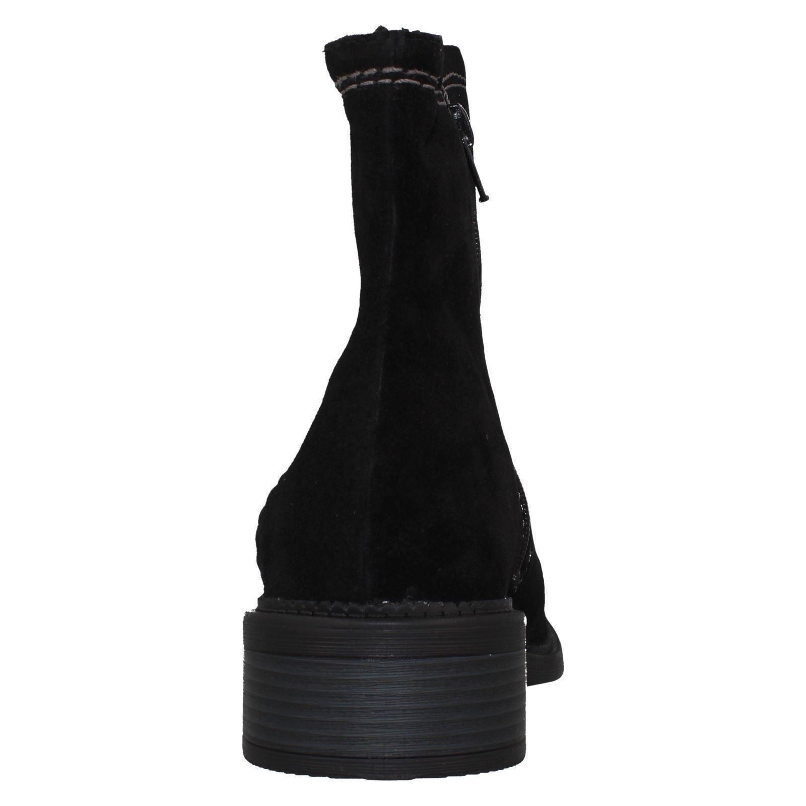 Clarks Women's Maye Zip Western Boots | Suede Upper, Comfort Footbed 3 thumbnail image