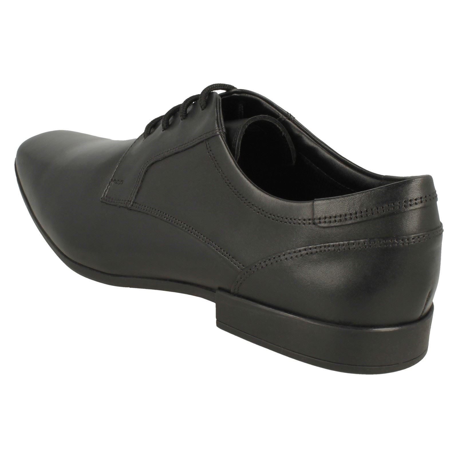 SAOLA Mens Clarks Smart Everyday Leather Lace Up Formal Derby Style Shoes Sidton Lace