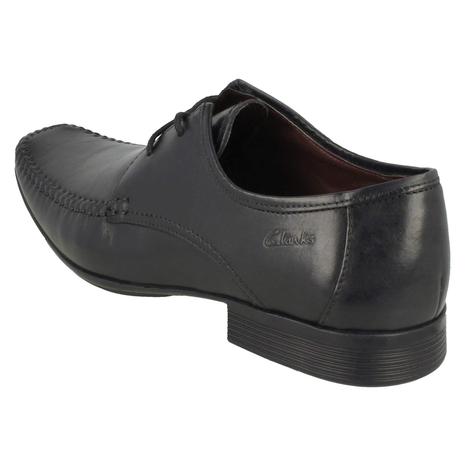 con negros Walk cordones Ferro Clarks para formales hombre Zapatos qcUwpPYxvn