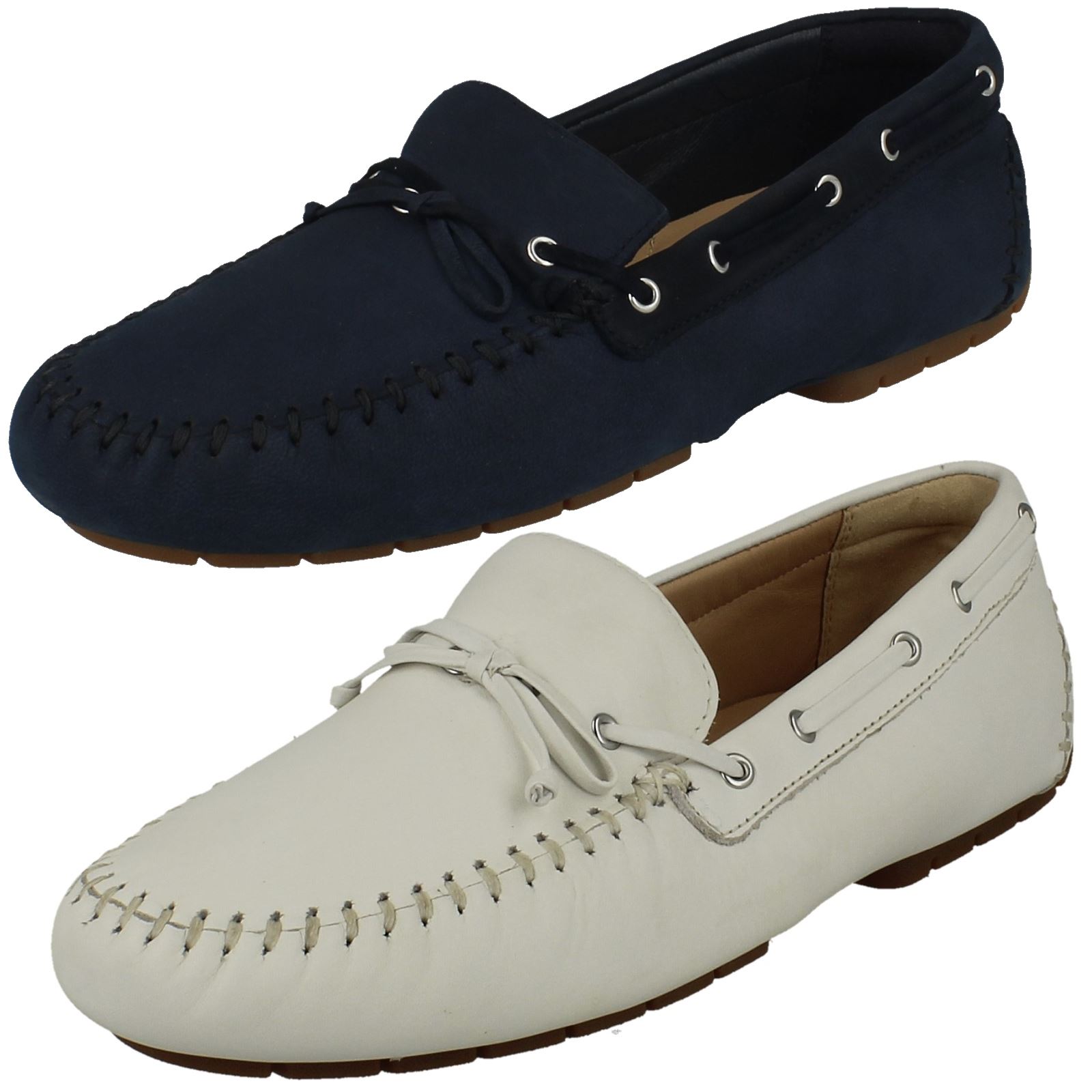 Damen Clarks Leder Breit E / Ee Slipper Flach Freizeit
