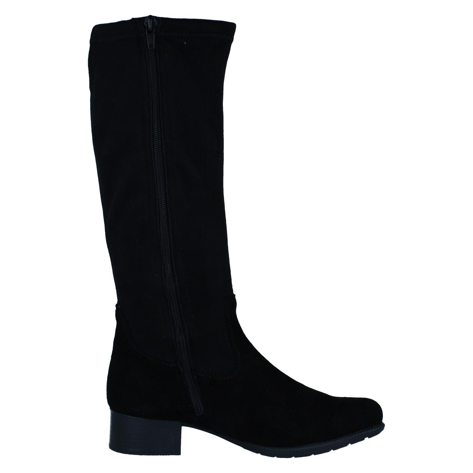 Ladies Rieker Knee High Boots With Fleece Lining '78654' - Picture 6 of 10