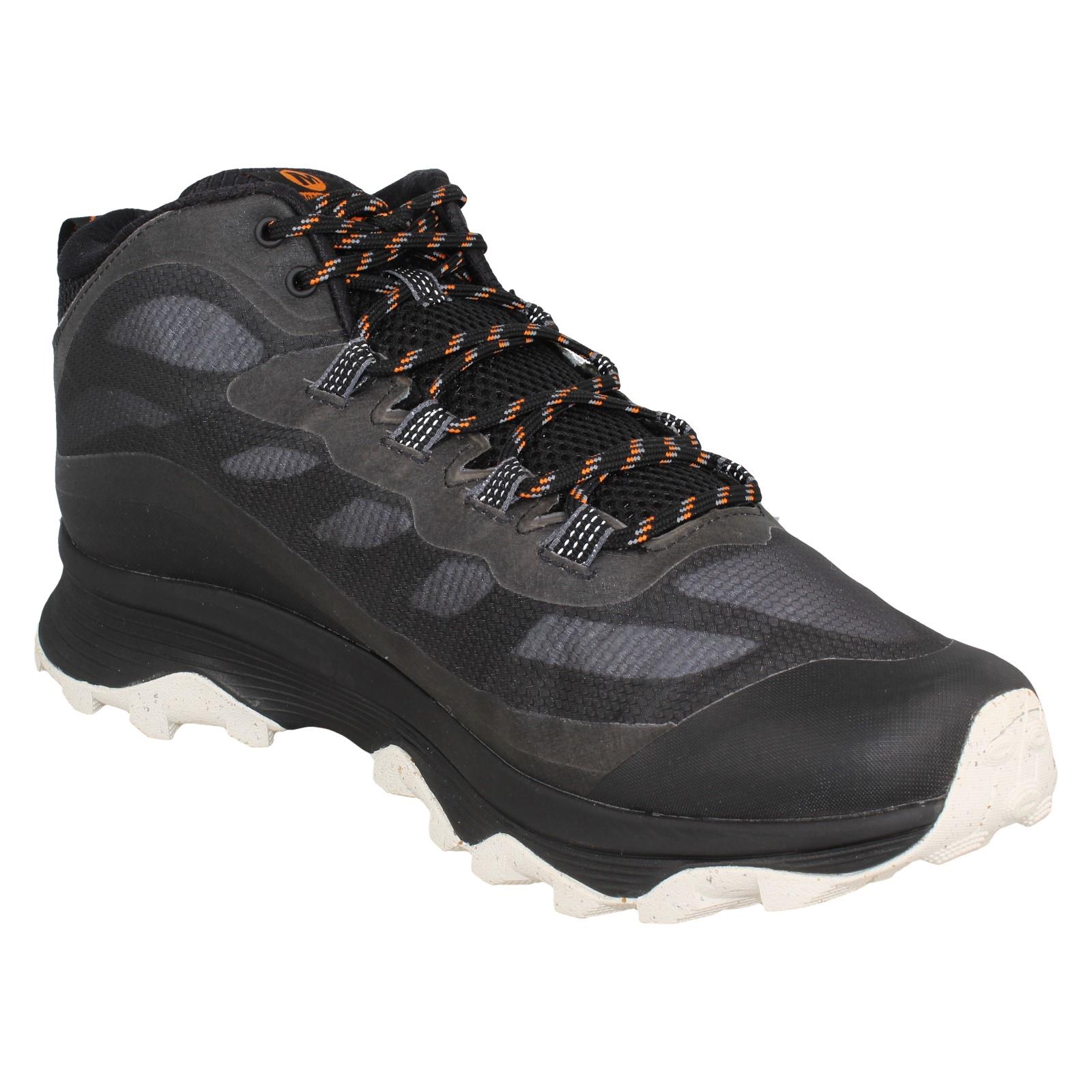 Hombres Impermeables Caminar Senderismo Suela Vibram Botas de Sendero Moab Speed Mid Gore-Tex - Imagen 8 de 10