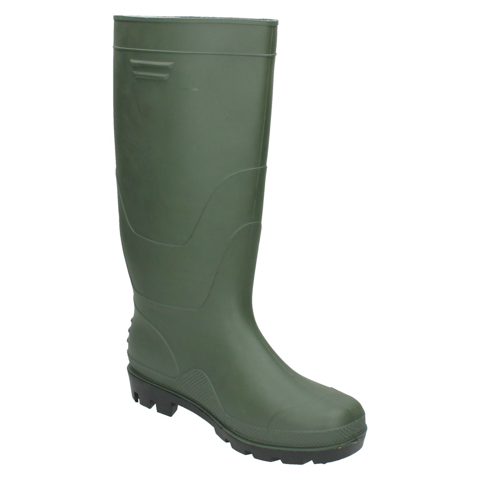 Ladies Spot On Flat 'Wellington Boot' - Picture 8 of 10