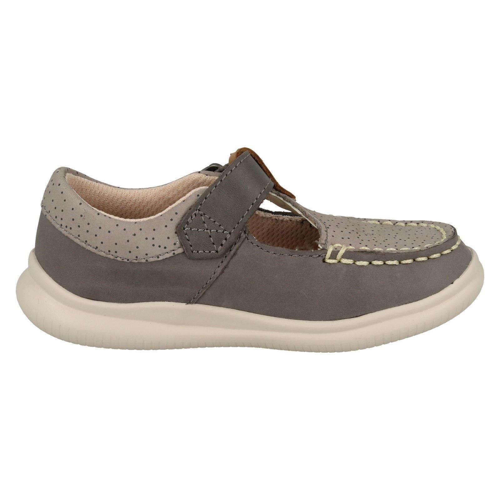 Girls Clarks Casual T-Bar Shoes 'Cloud Rosa' - Picture 5 of 27
