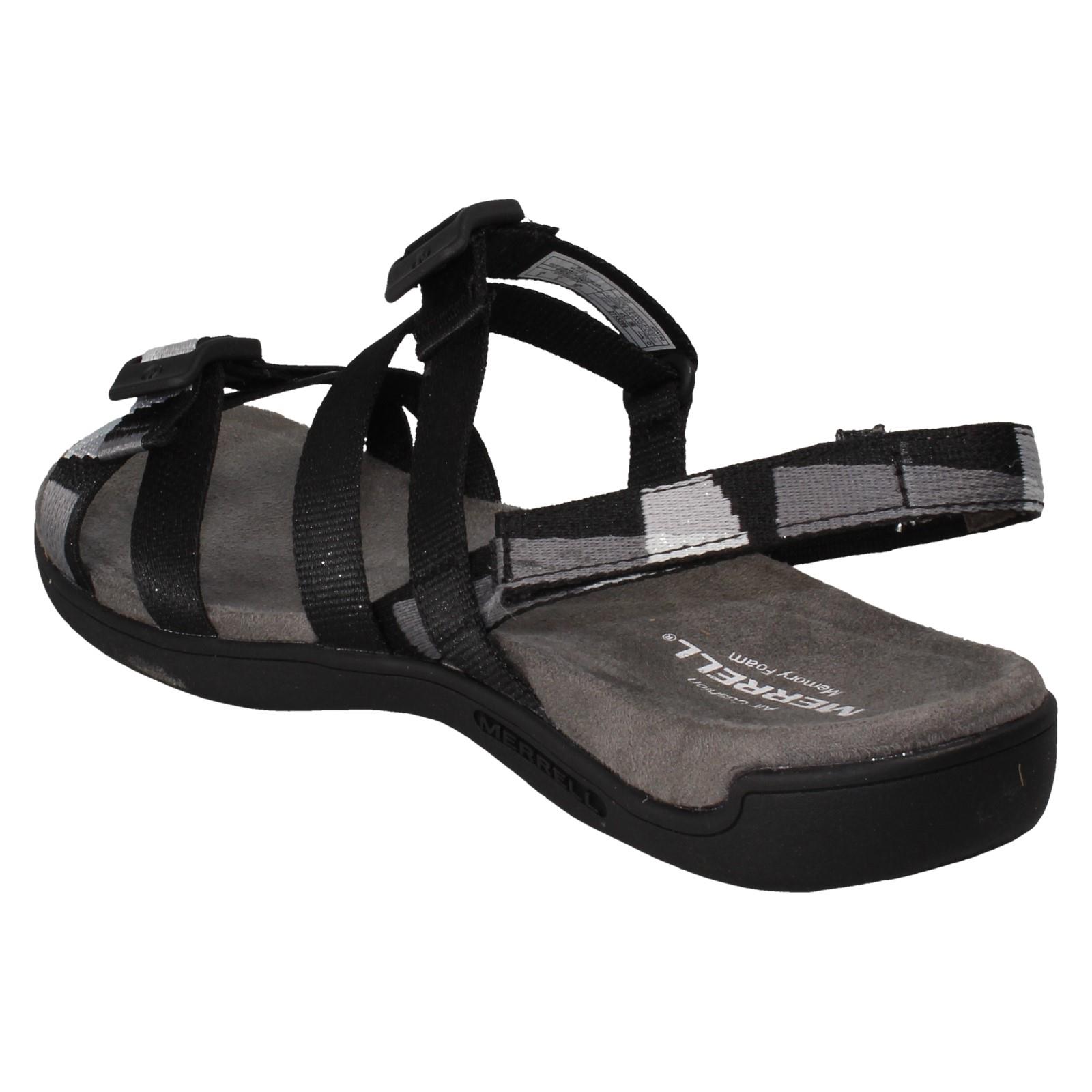 Ladies Merrell Casual Strappy Sandals *District 3 Backstrap Web* - Picture 4 of 19