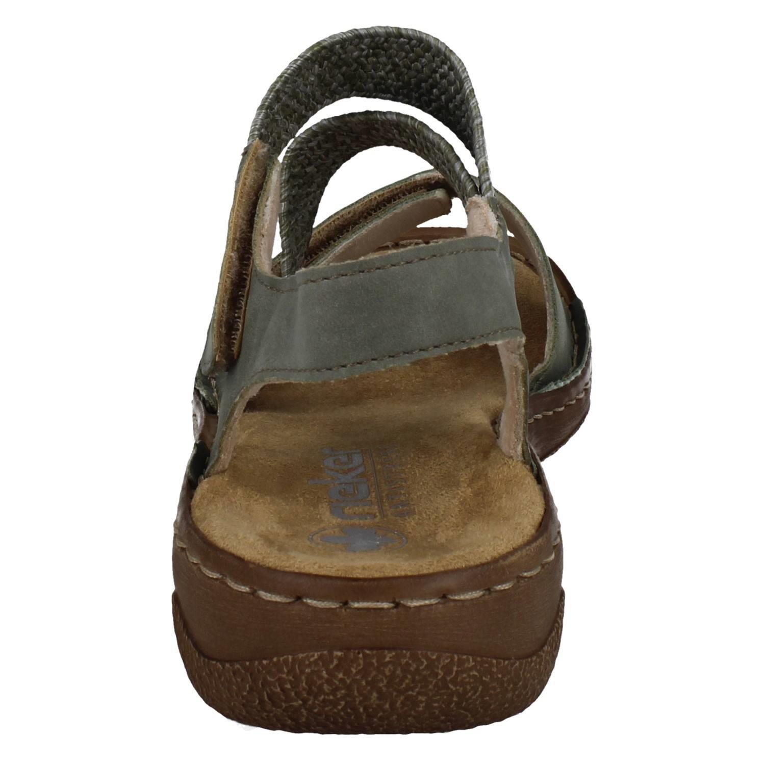 Ladies Rieker Antistress Strappy Elasticated Sandals; V2862 - Picture 5 of 10