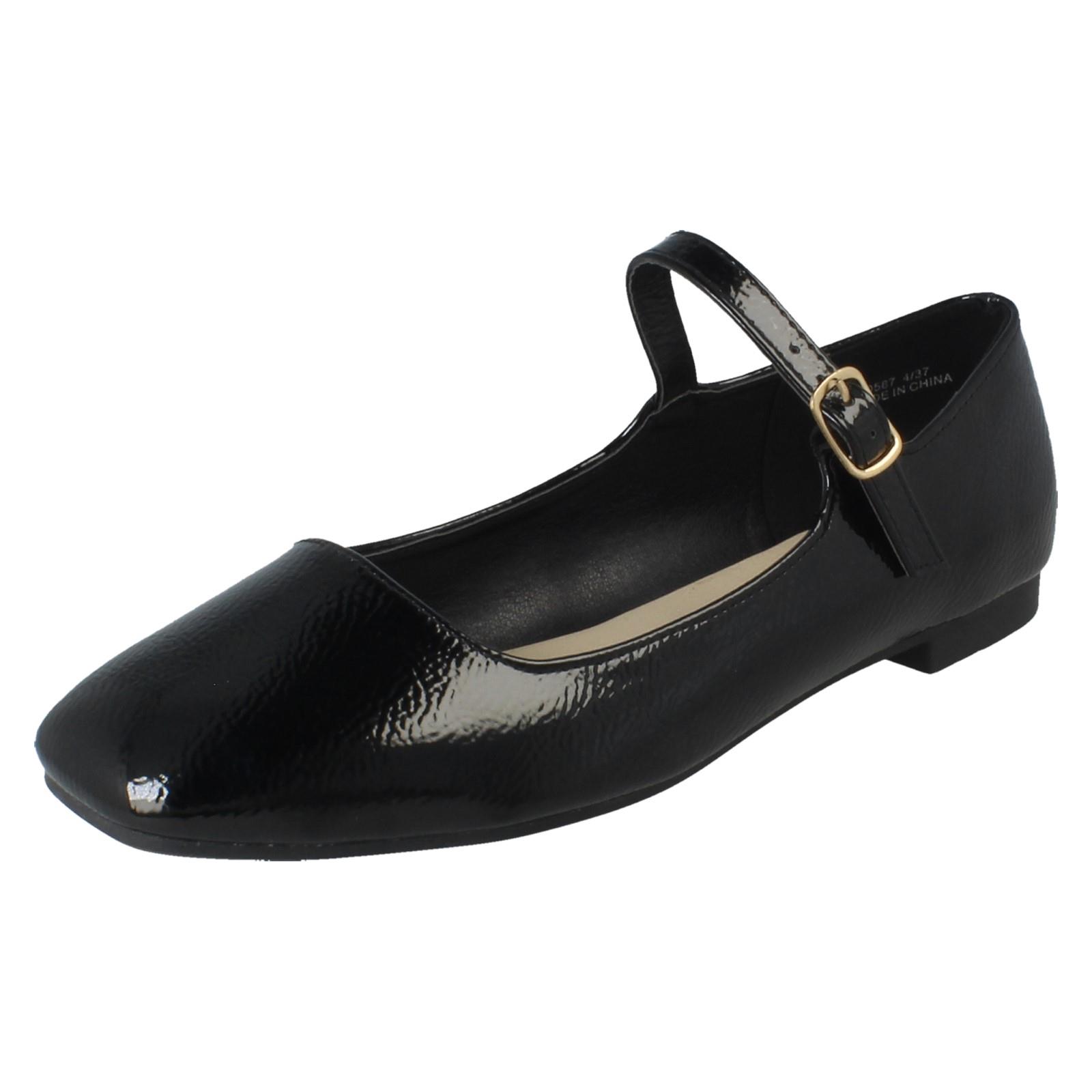 Flache elegante Mary Jane Damenschuhe Savannah mit Schnallenverschluss "F8R0587" - Bild 20 von 28
