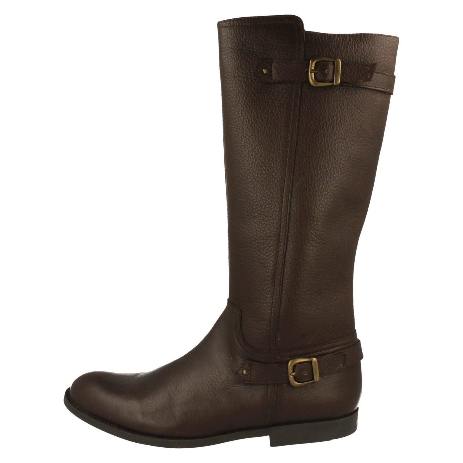 Girls Startrite Flat Knee High Boot with Buckle Details 'Cavaletti' - Picture 22 of 28