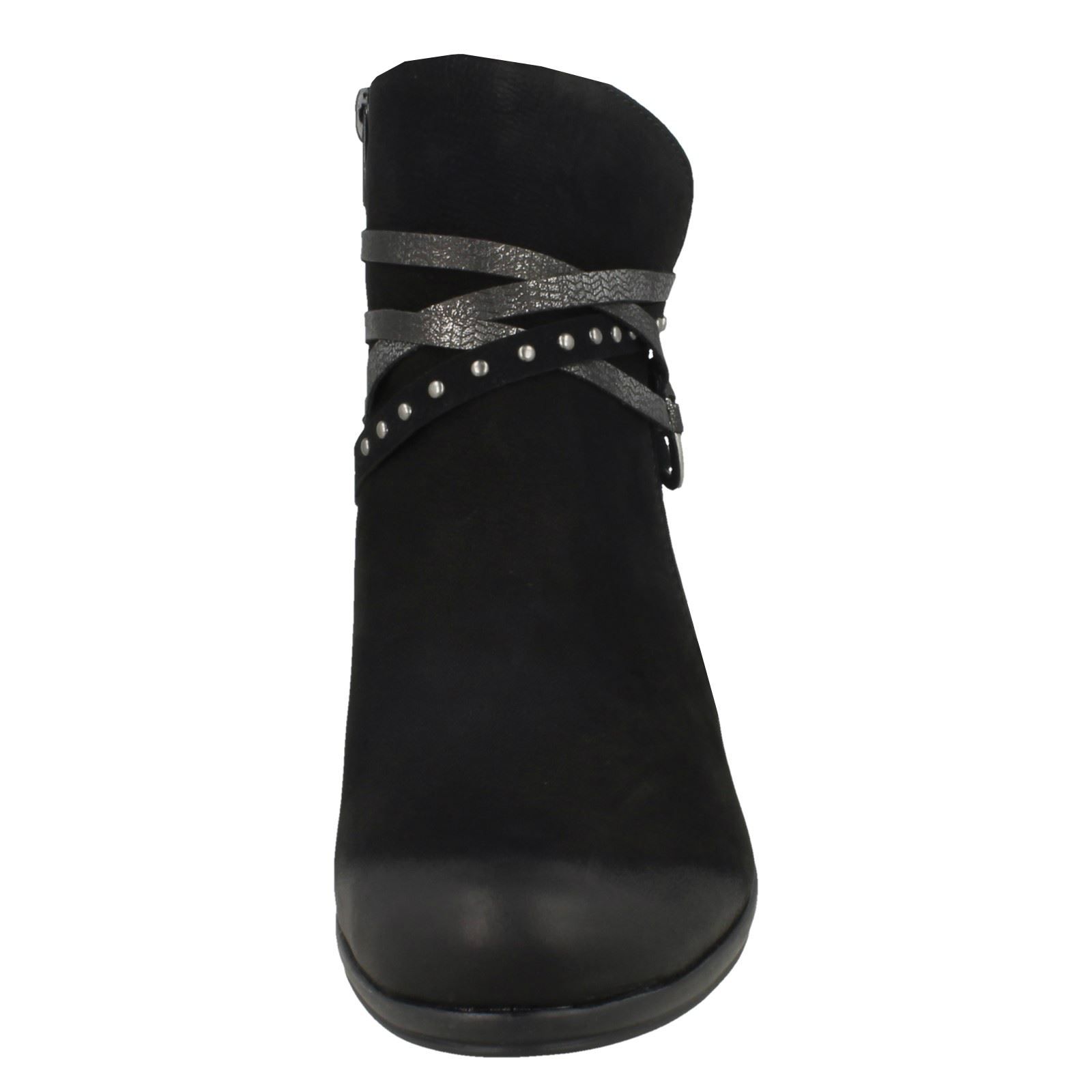 Damas REMONTE botas botas botas al tobillo detalle correa-R1580 8bf894 Damas REMONTE botas botas botas al tobillo detalle correa-R1580 8bf894