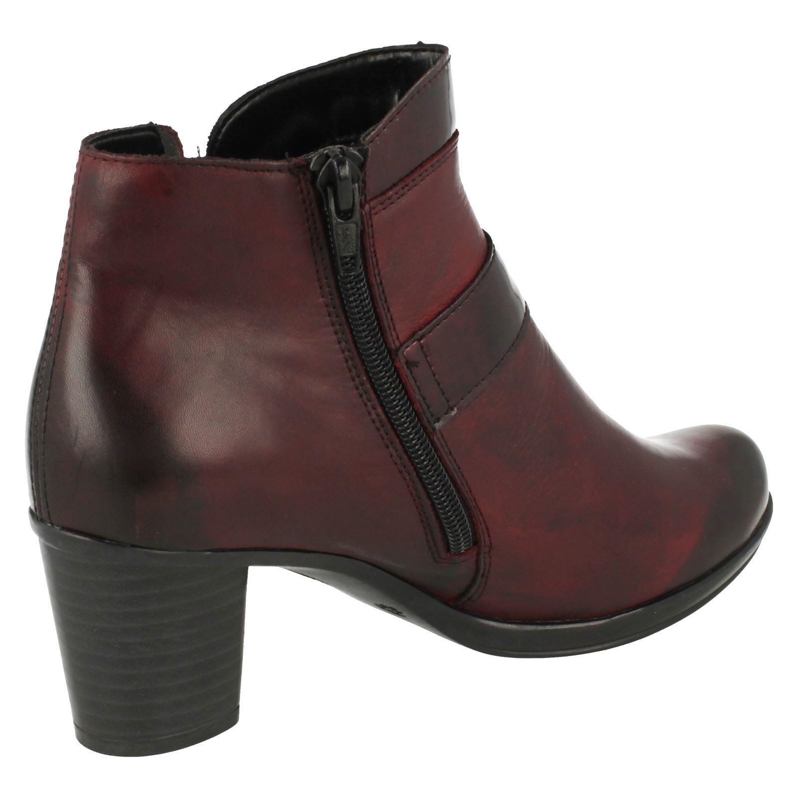 Puntera rojoondeada rojoondeada rojoondeada Damas REMONTE botas al Tobillo Informales Tacón alto Cremallera de Cuero R1571 f83a38 Puntera rojoondeada rojoondeada rojoondeada Damas REMONTE botas al Tobillo Informales Tacón alto Cremallera de Cuero R1571 f83a38