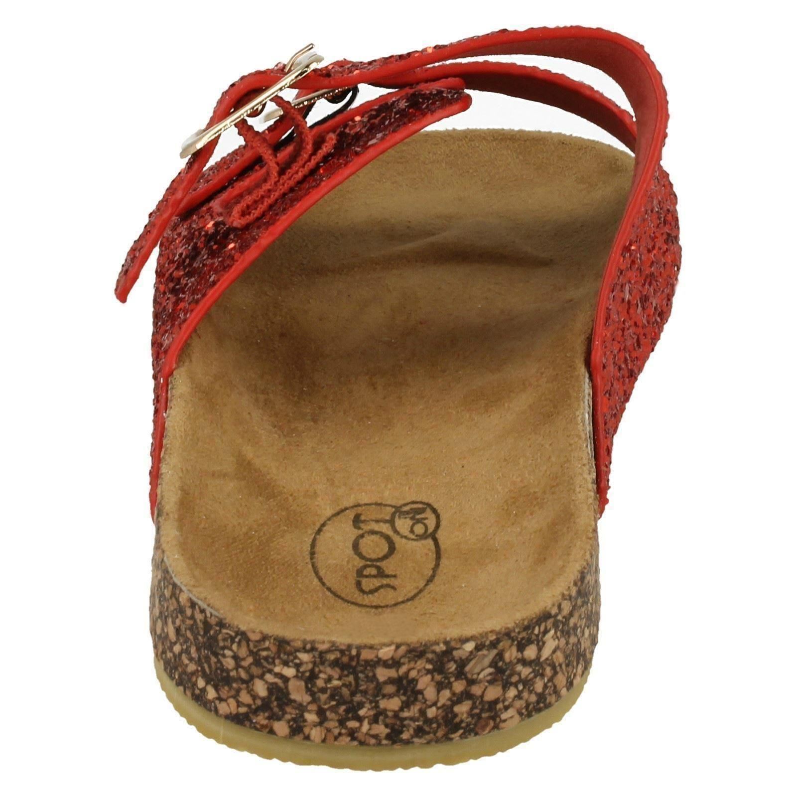 Mädchen Spot On Glitzer "Sandalen" - Bild 23 von 37