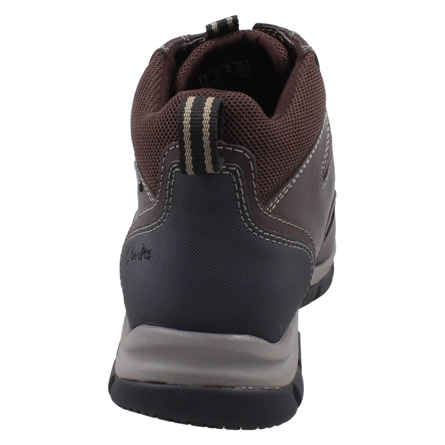 Herren Clarks Rutschfest Wasserfest Senkfußeinlage Stiefeletten Spypath Hi GTX - Picture 5 of 10