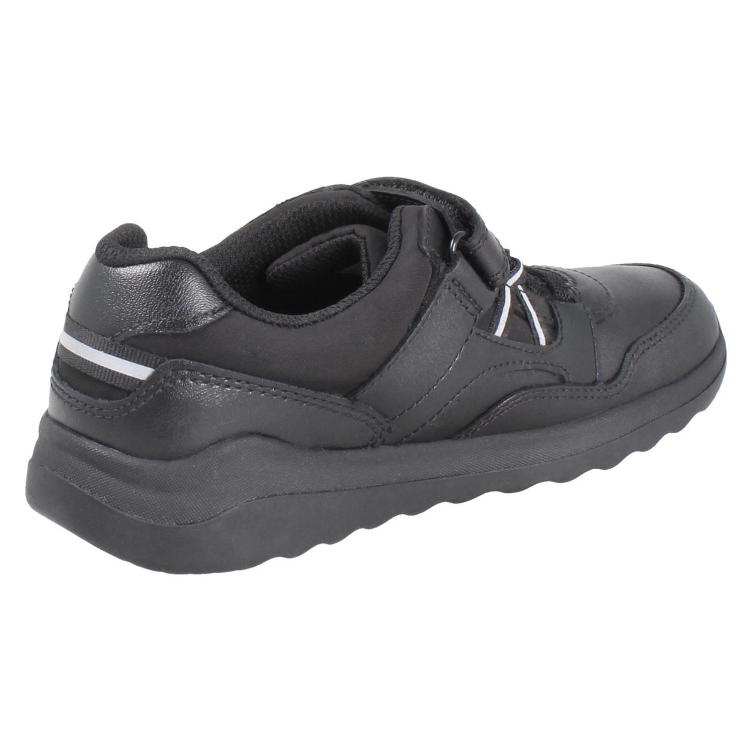 Jungen Clarks Leather Fußball Inspiriert Schulschuhe Mit Charm *DAZE KICK* - Bild 6 von 10