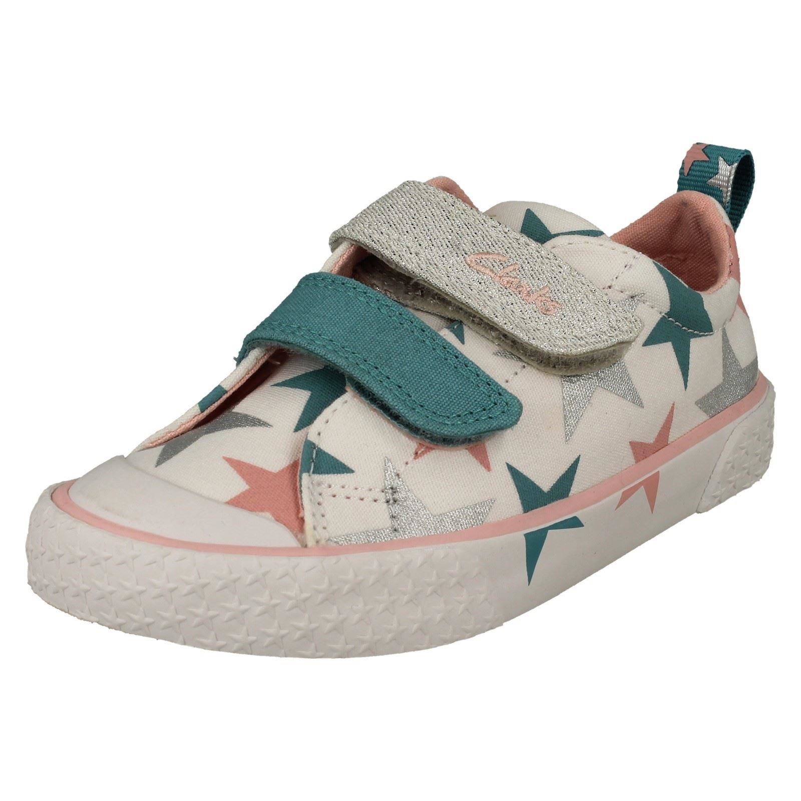 Kinder Clarks Muster detaillierte Canvas Schuhe *Foxing Lo* - Bild 2 von 37