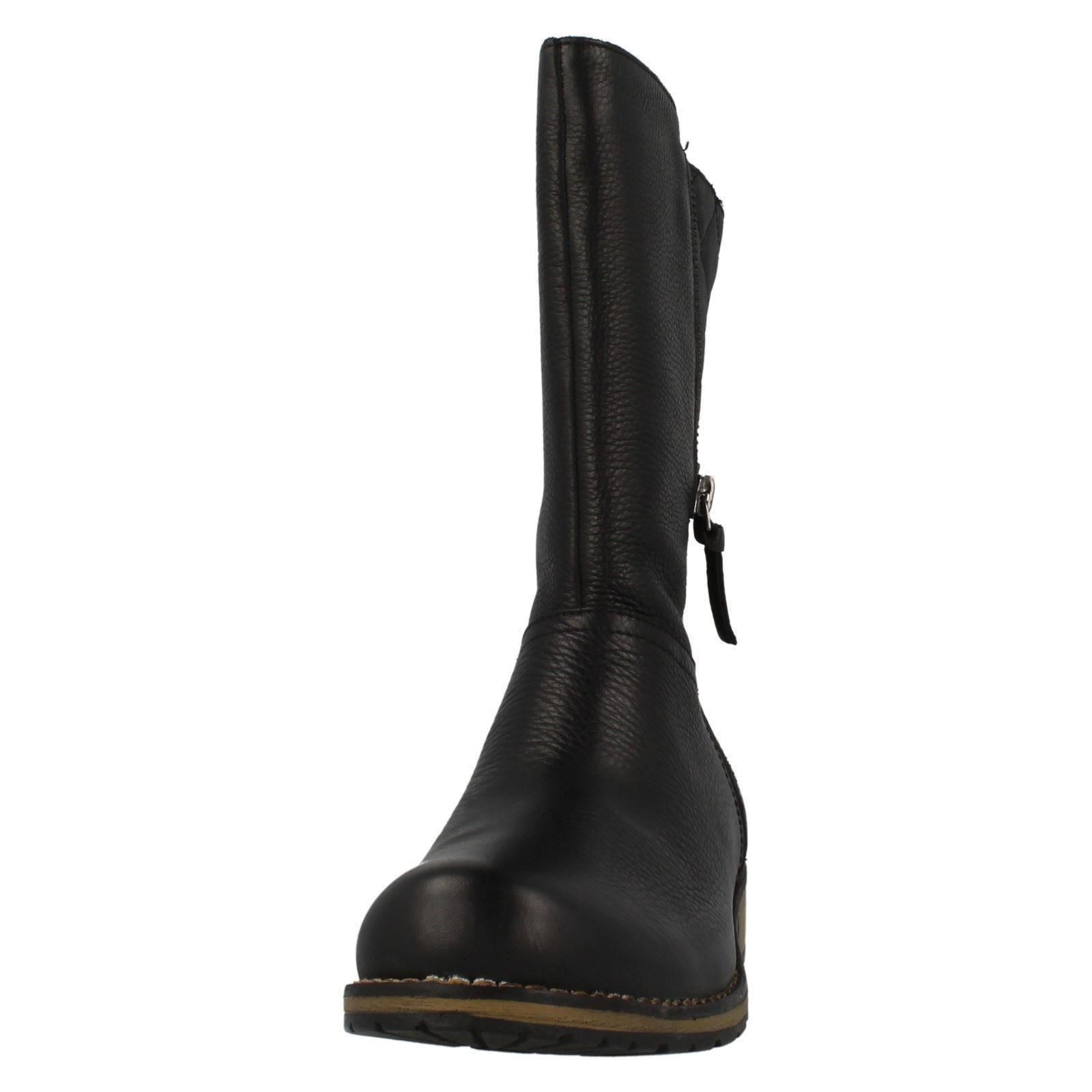 Mid Black Heidi' Niñas Calf Boots Clarks 'kelpie 11qvgH